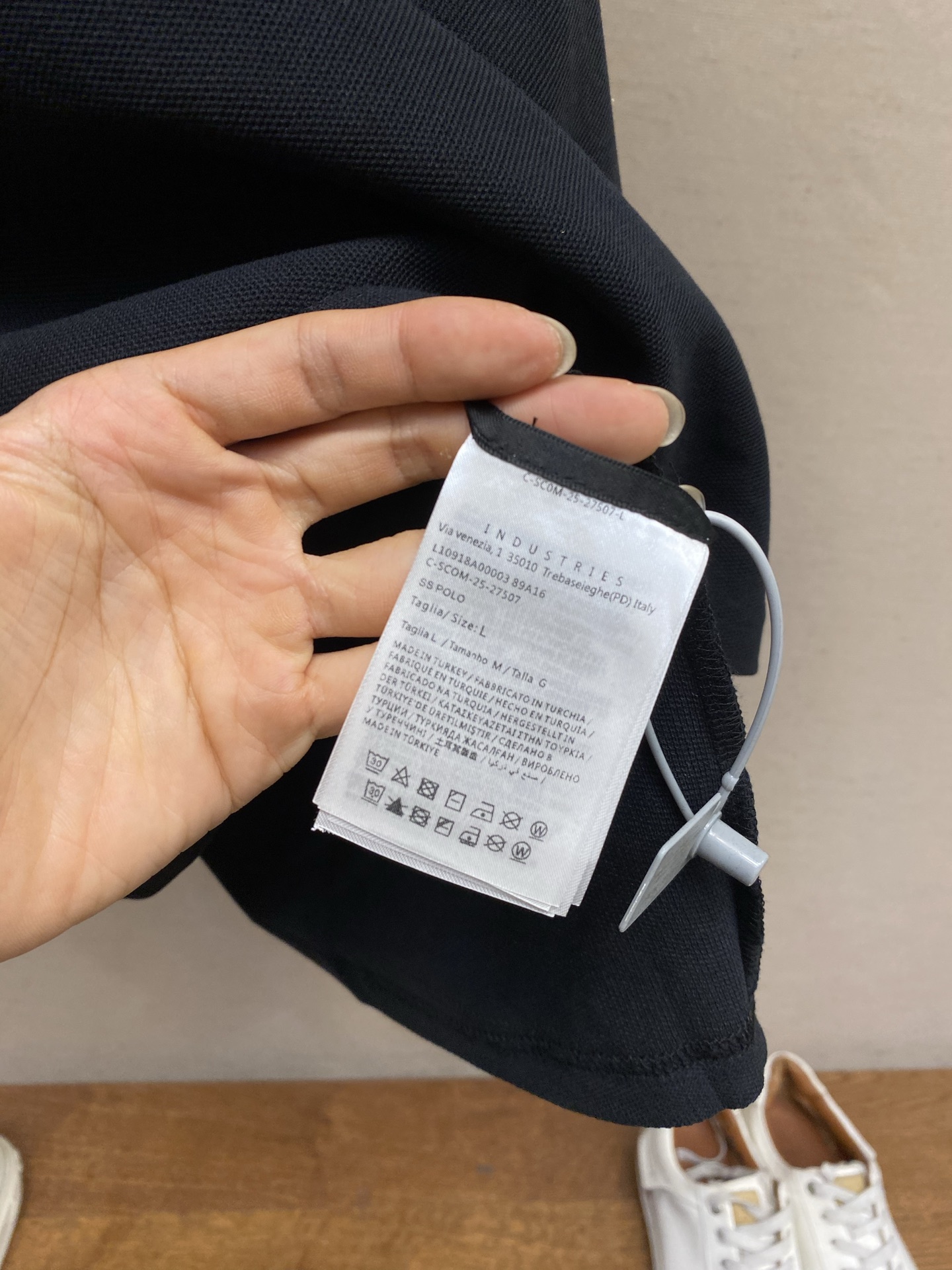 🌟🌟Moncler 刺绣标识短袖休闲POLO衫 正品3500购入开发 100%精梳棉六棱珠地布220克 