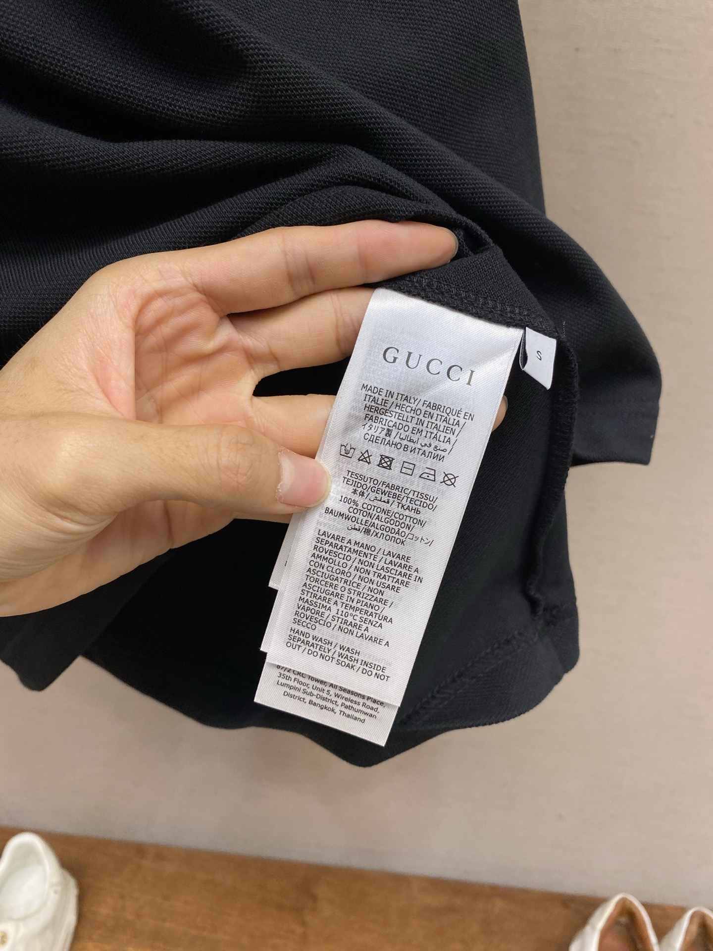 🌟🌟Gucci ，马衔扣刺绣圆领短袖发售色系：黑色、白色⚠️原¥6350购买；双纱珠地棉面料、马衔扣刺绣