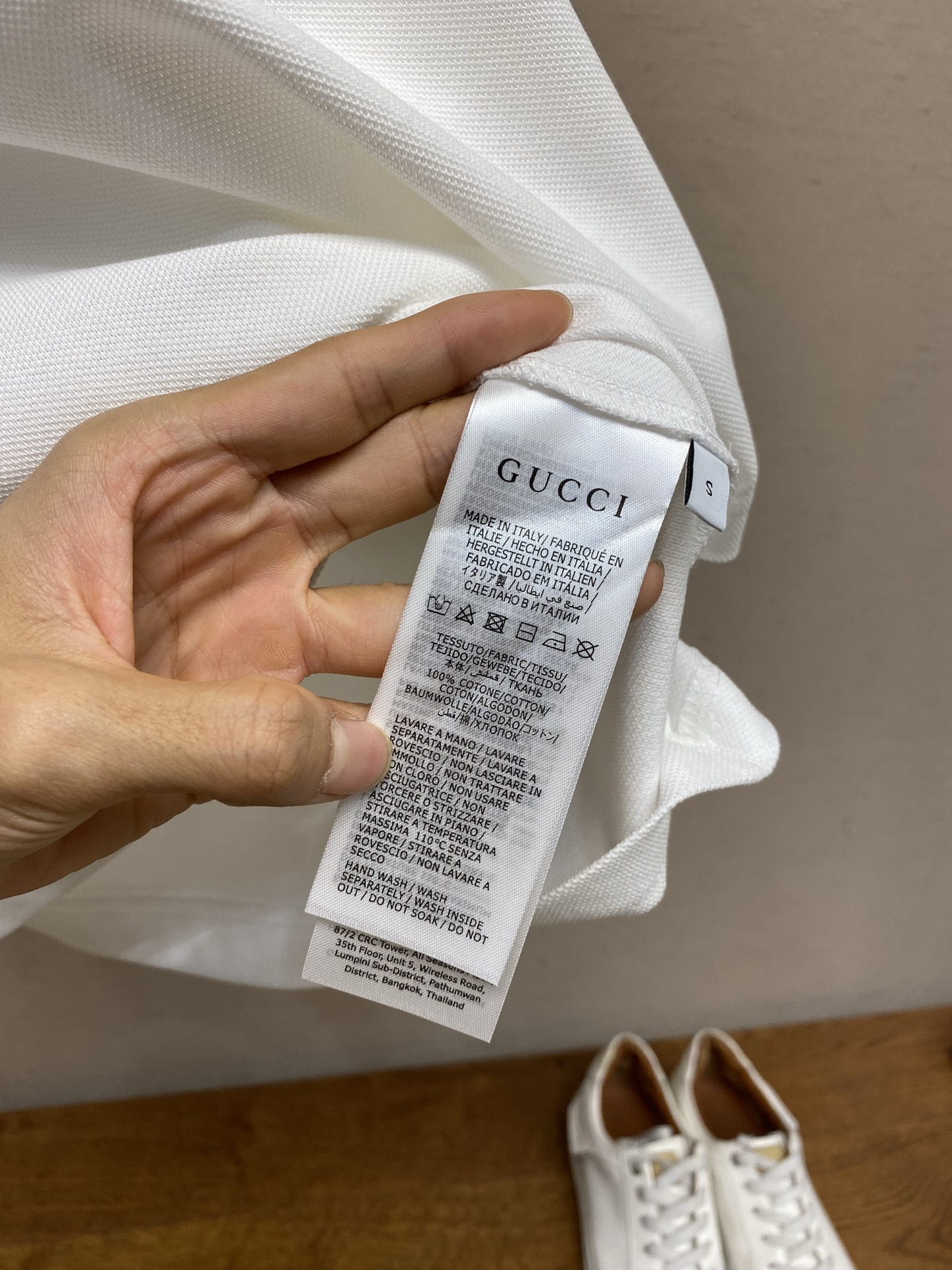 🌟🌟Gucci ，马衔扣刺绣圆领短袖发售色系：黑色、白色⚠️原¥6350购买；双纱珠地棉面料、马衔扣刺绣