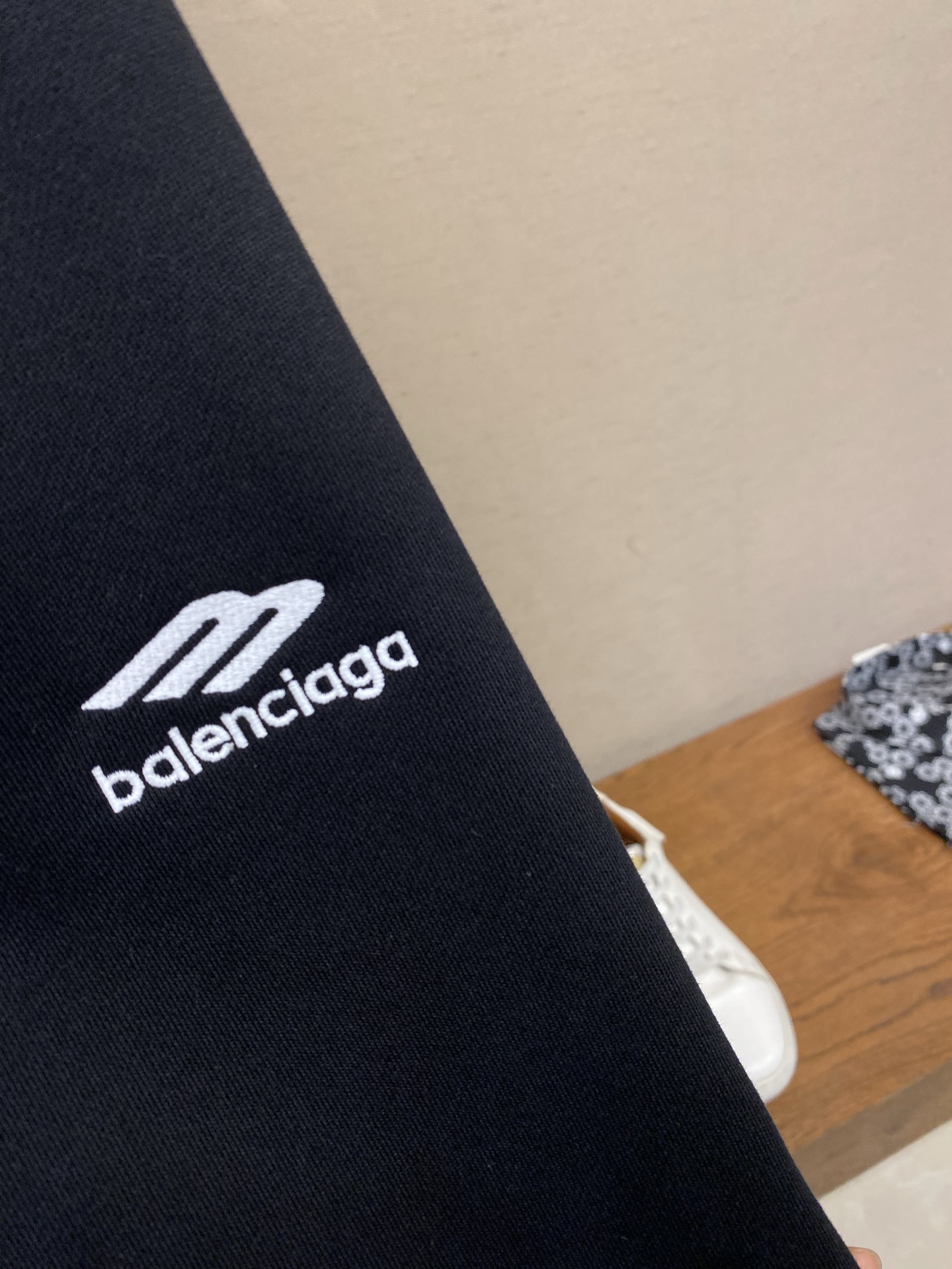 🌟🌟Balenciaga ，字母刺绣松紧腰休闲裤 正品5443购入开发 100%巴黎棉380克 100%