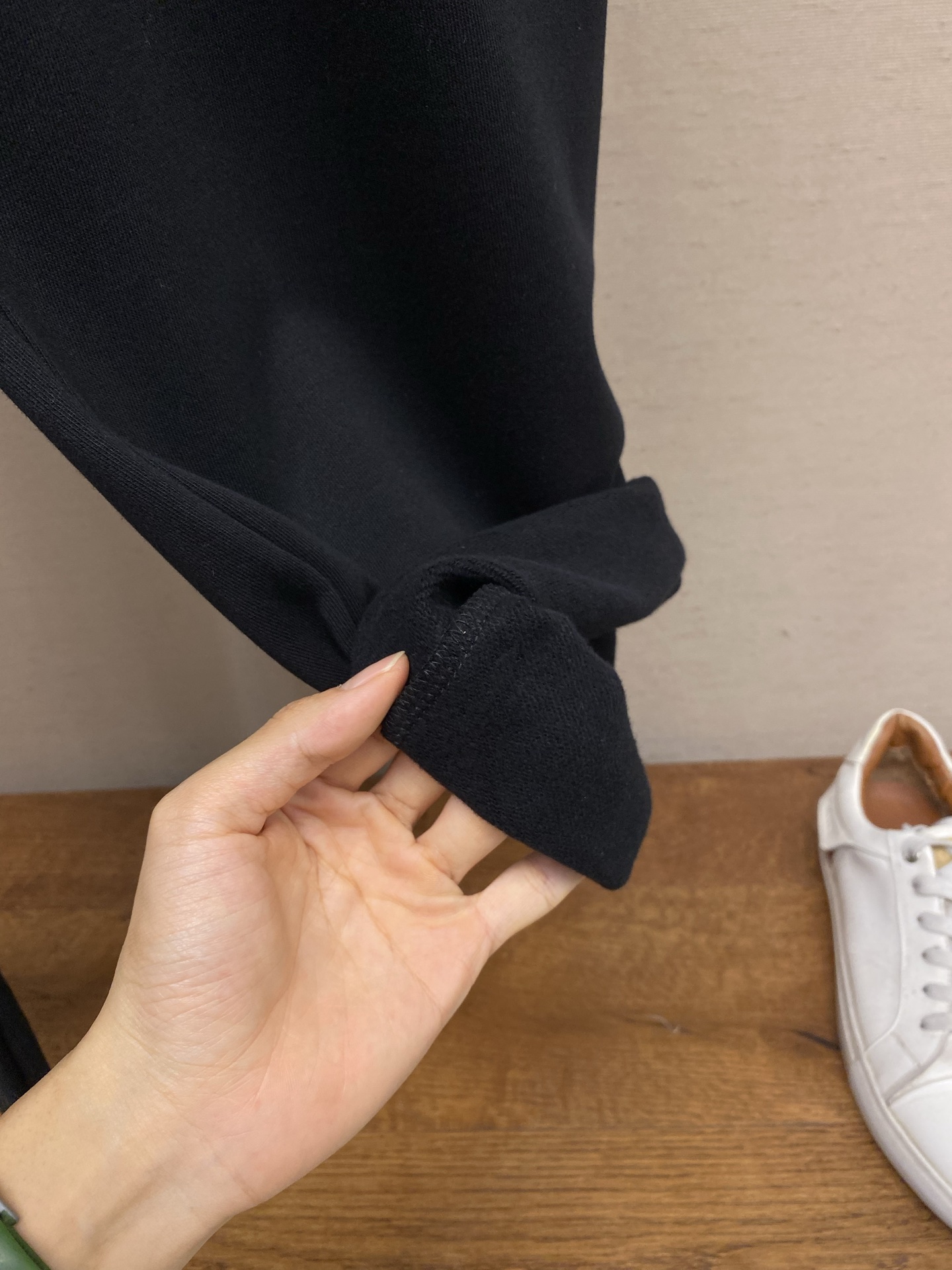 🌟🌟Balenciaga ，字母刺绣松紧腰休闲裤 正品5443购入开发 100%巴黎棉380克 100%