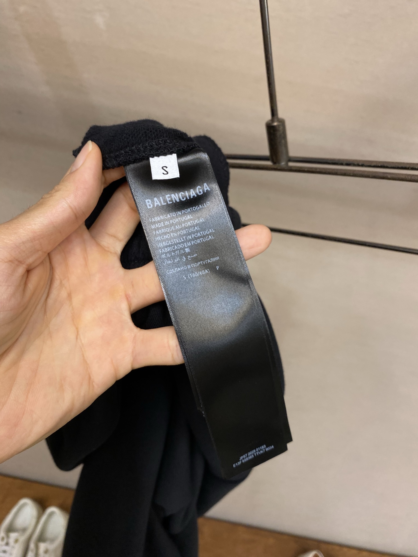 🌟🌟Balenciaga ，字母刺绣松紧腰休闲裤 正品5443购入开发 100%巴黎棉380克 100%