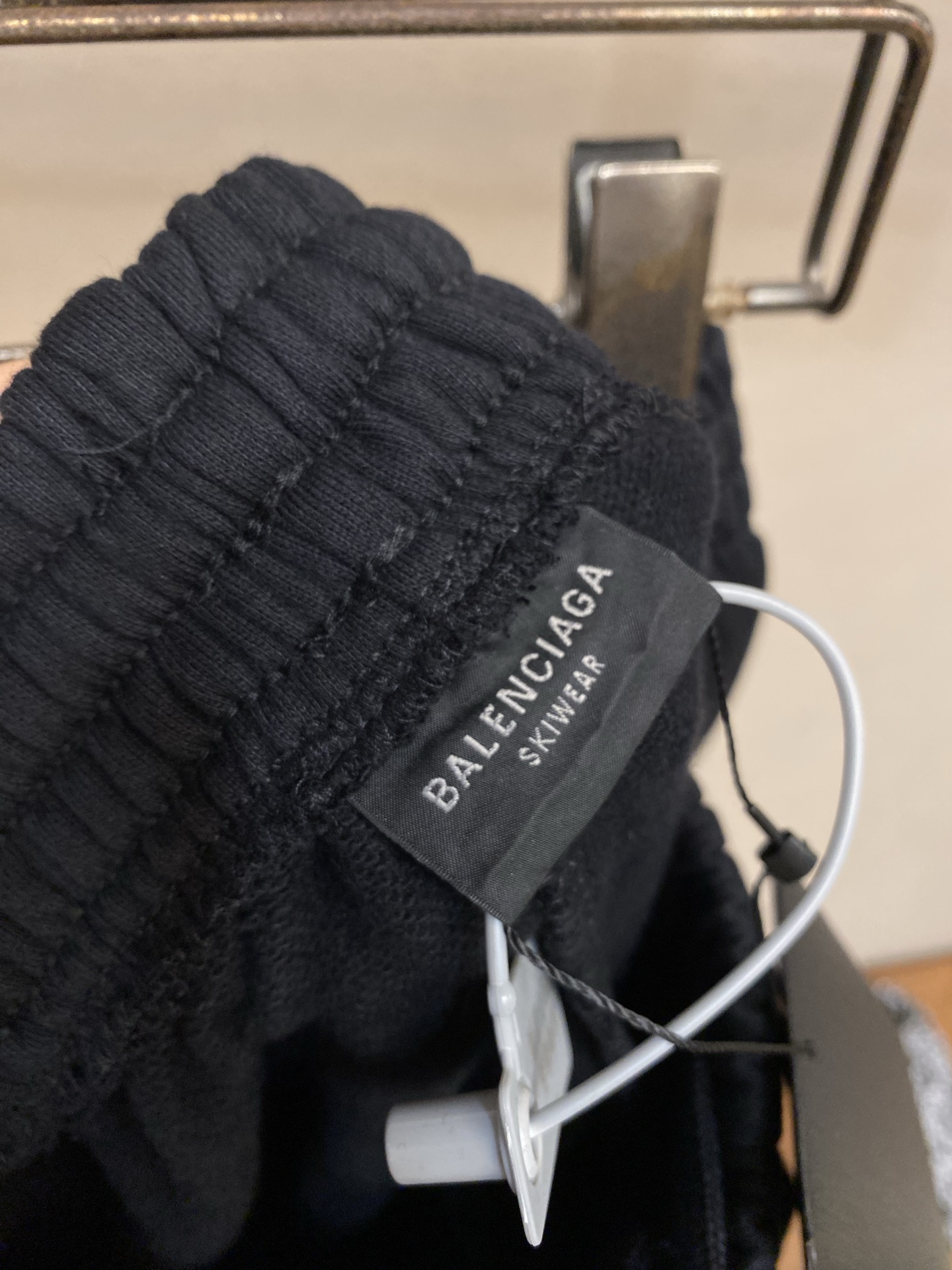 🌟🌟Balenciaga ，字母刺绣松紧腰休闲裤 正品5443购入开发 100%巴黎棉380克 100%