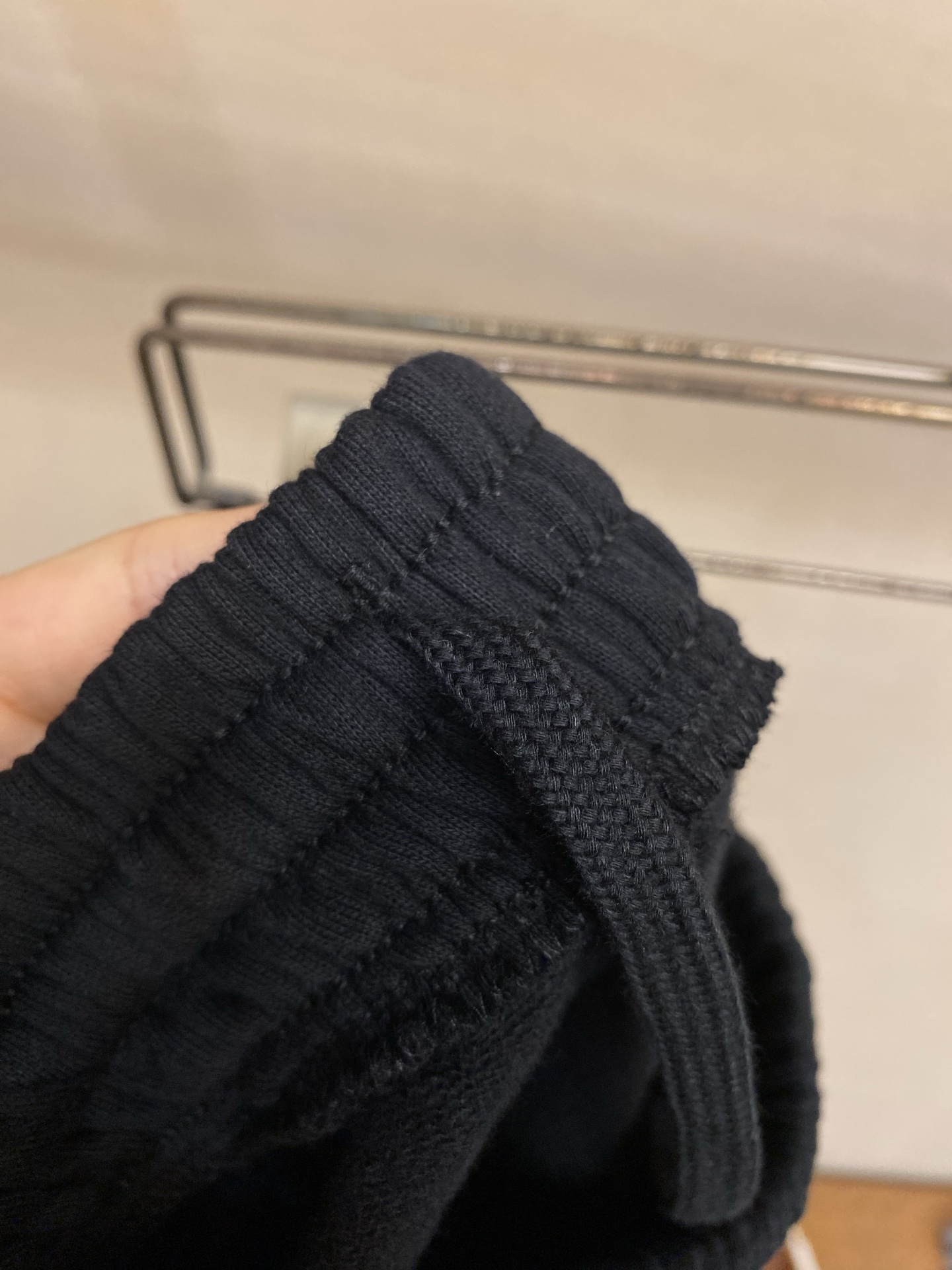 🌟🌟Balenciaga ，字母刺绣松紧腰休闲裤 正品5443购入开发 100%巴黎棉380克 100%
