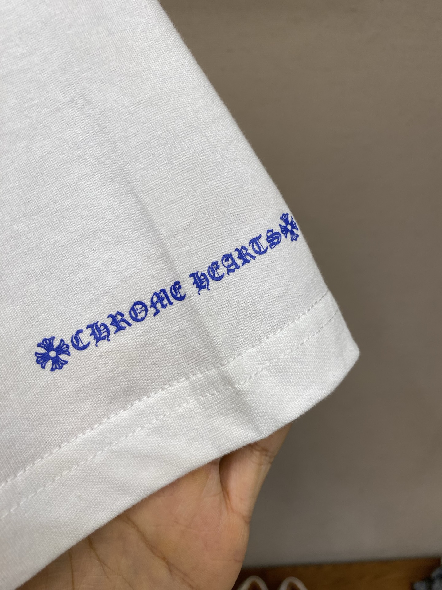 🌟🌟 Chrome Hearts ，26SS图案印花圆领短袖 正品4900购入开发 21支爽滑平纹布18