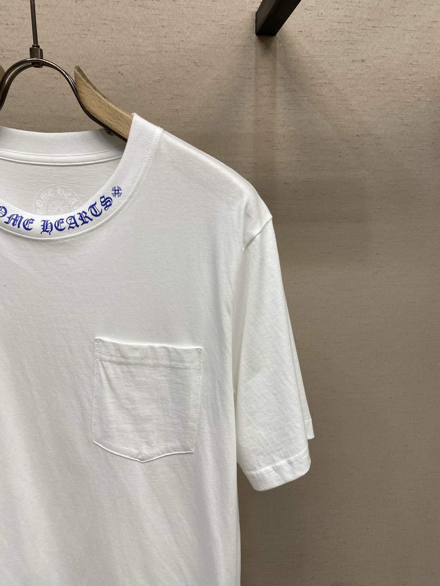 🌟🌟 Chrome Hearts ，26SS图案印花圆领短袖 正品4900购入开发 21支爽滑平纹布18