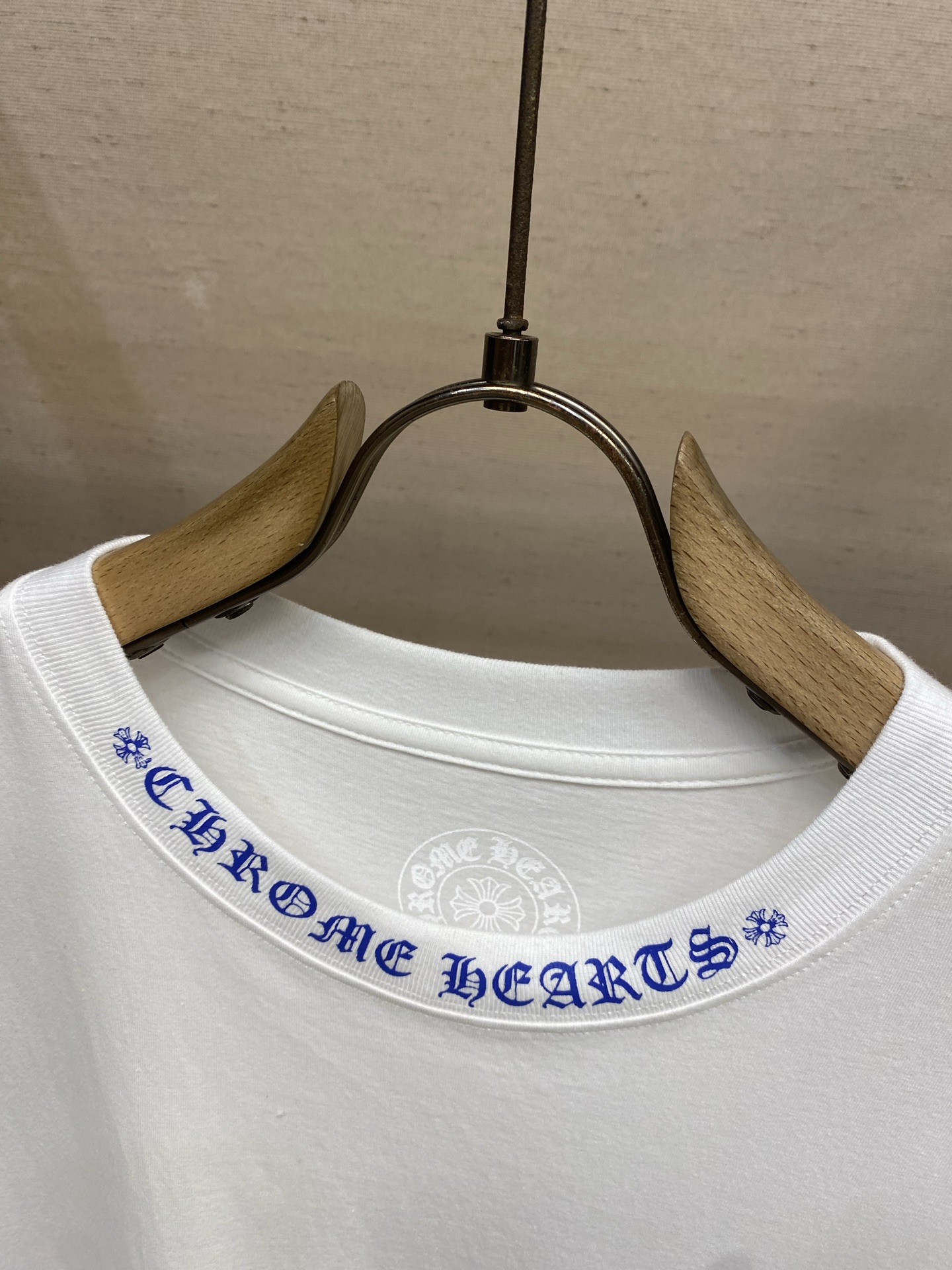 🌟🌟 Chrome Hearts ，26SS图案印花圆领短袖 正品4900购入开发 21支爽滑平纹布18