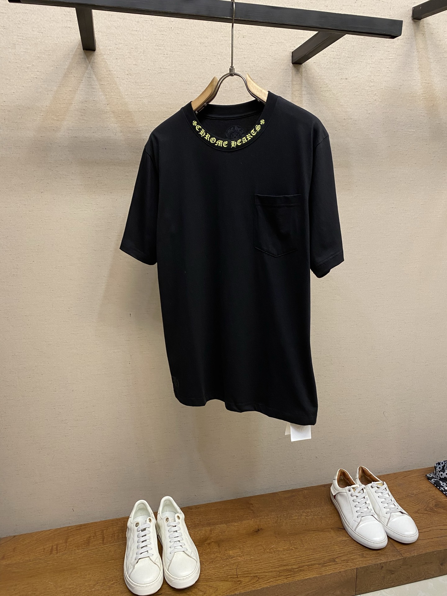🌟🌟 Chrome Hearts ，26SS图案印花圆领短袖 正品4900购入开发 21支爽滑平纹布18