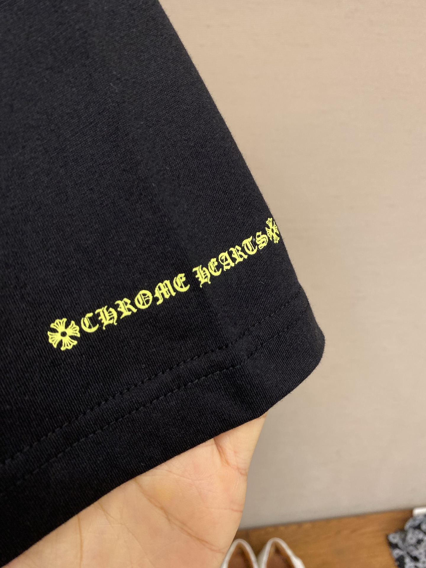 🌟🌟 Chrome Hearts ，26SS图案印花圆领短袖 正品4900购入开发 21支爽滑平纹布18
