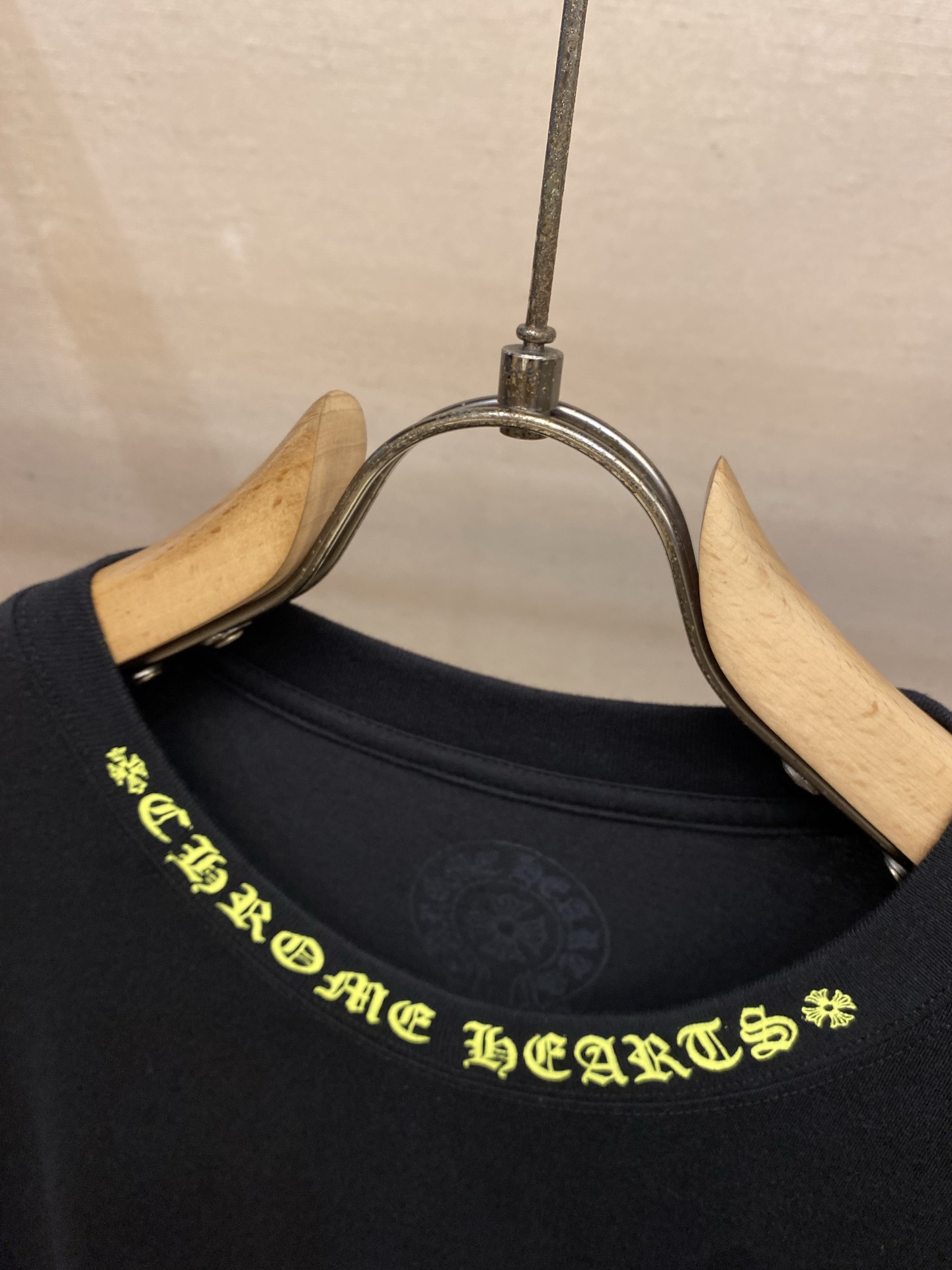🌟🌟 Chrome Hearts ，26SS图案印花圆领短袖 正品4900购入开发 21支爽滑平纹布18