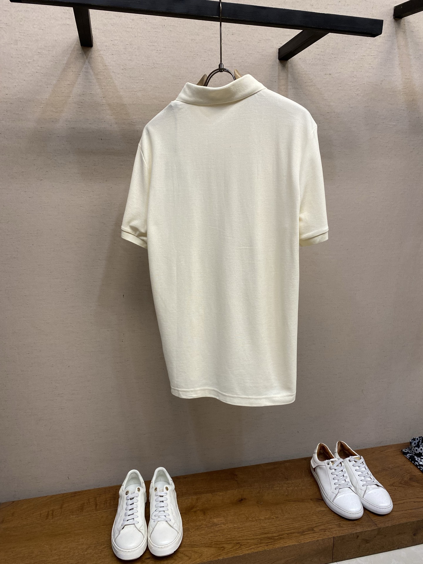 🌟🌟Momcler ，字母组合棉质珠地POLO衫 正品3700购入开发 100%长绒棉六棱珠地面料260