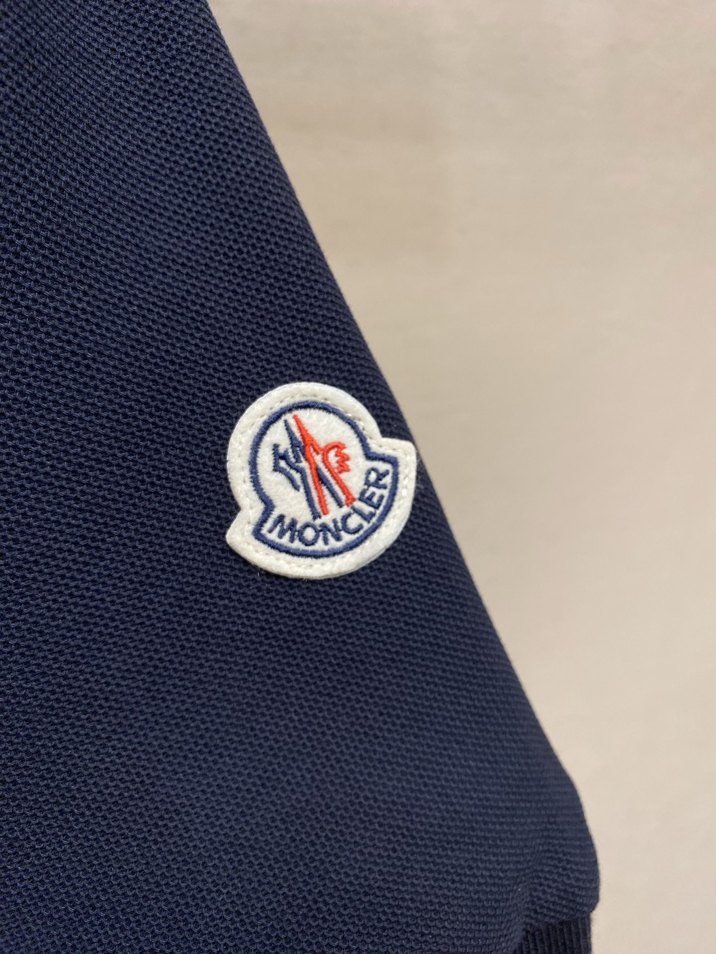 🌟🌟Momcler ，字母组合棉质珠地POLO衫 正品3700购入开发 100%长绒棉六棱珠地面料260