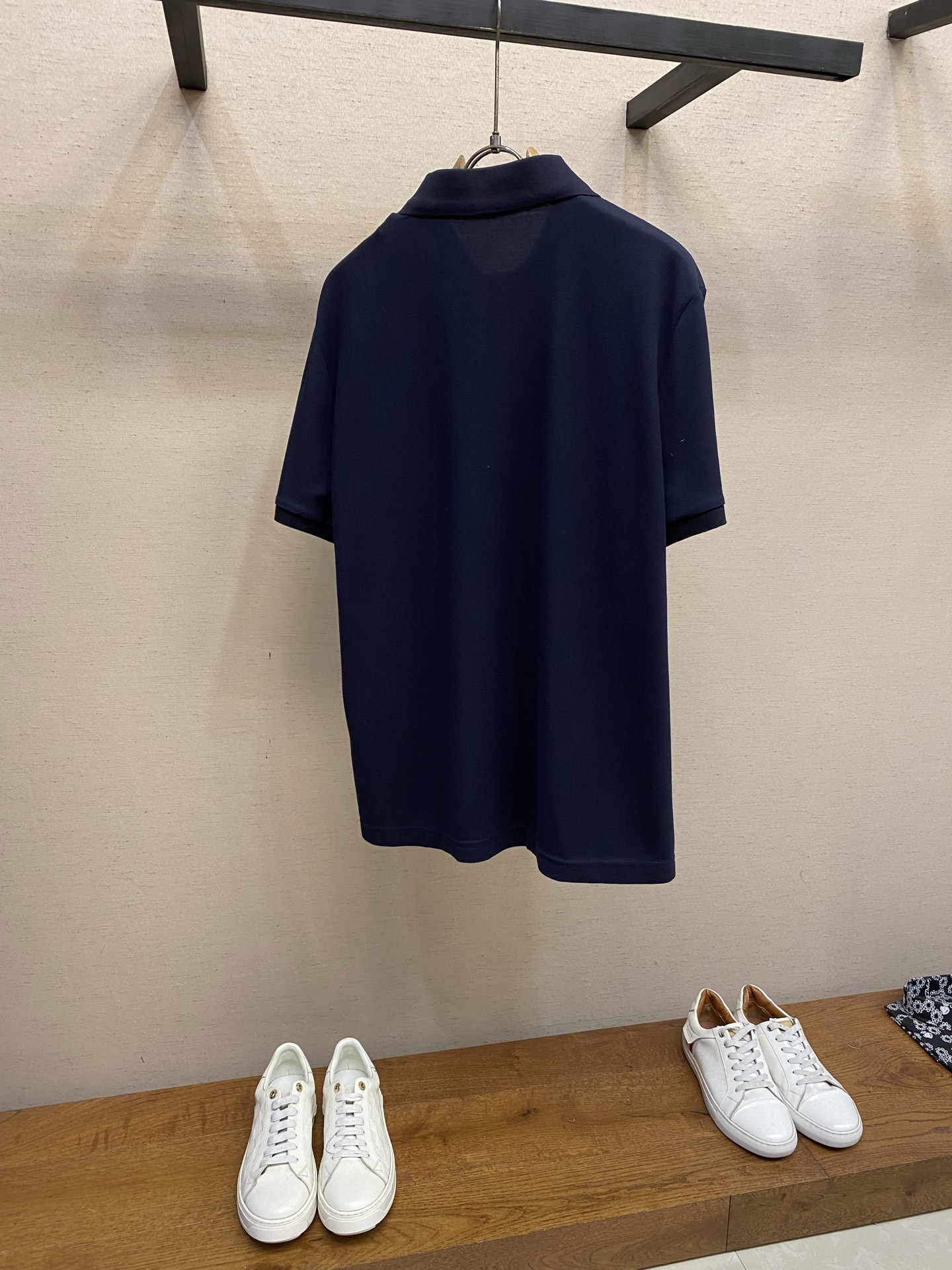 🌟🌟Momcler ，字母组合棉质珠地POLO衫 正品3700购入开发 100%长绒棉六棱珠地面料260
