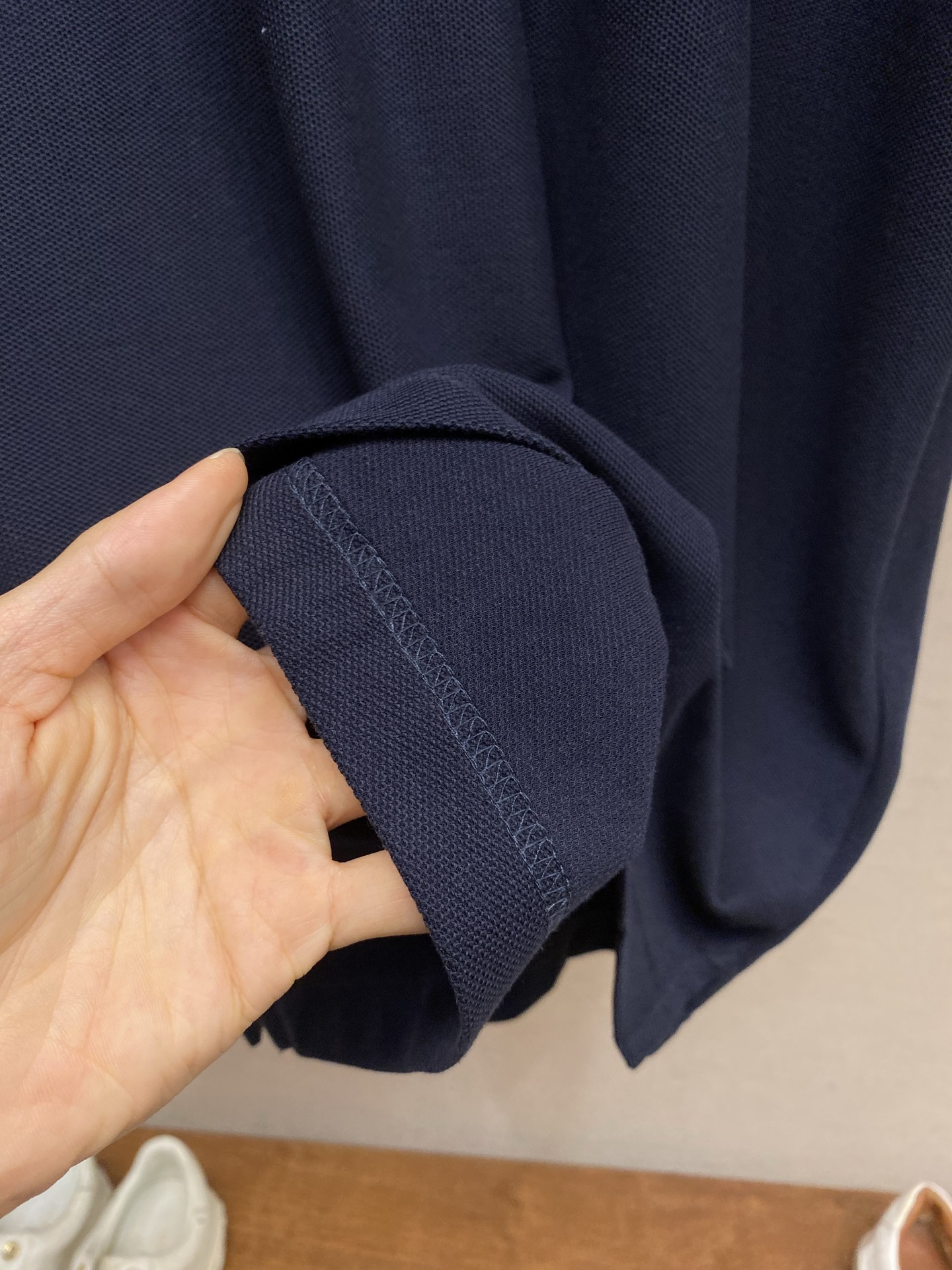 🌟🌟Momcler ，字母组合棉质珠地POLO衫 正品3700购入开发 100%长绒棉六棱珠地面料260
