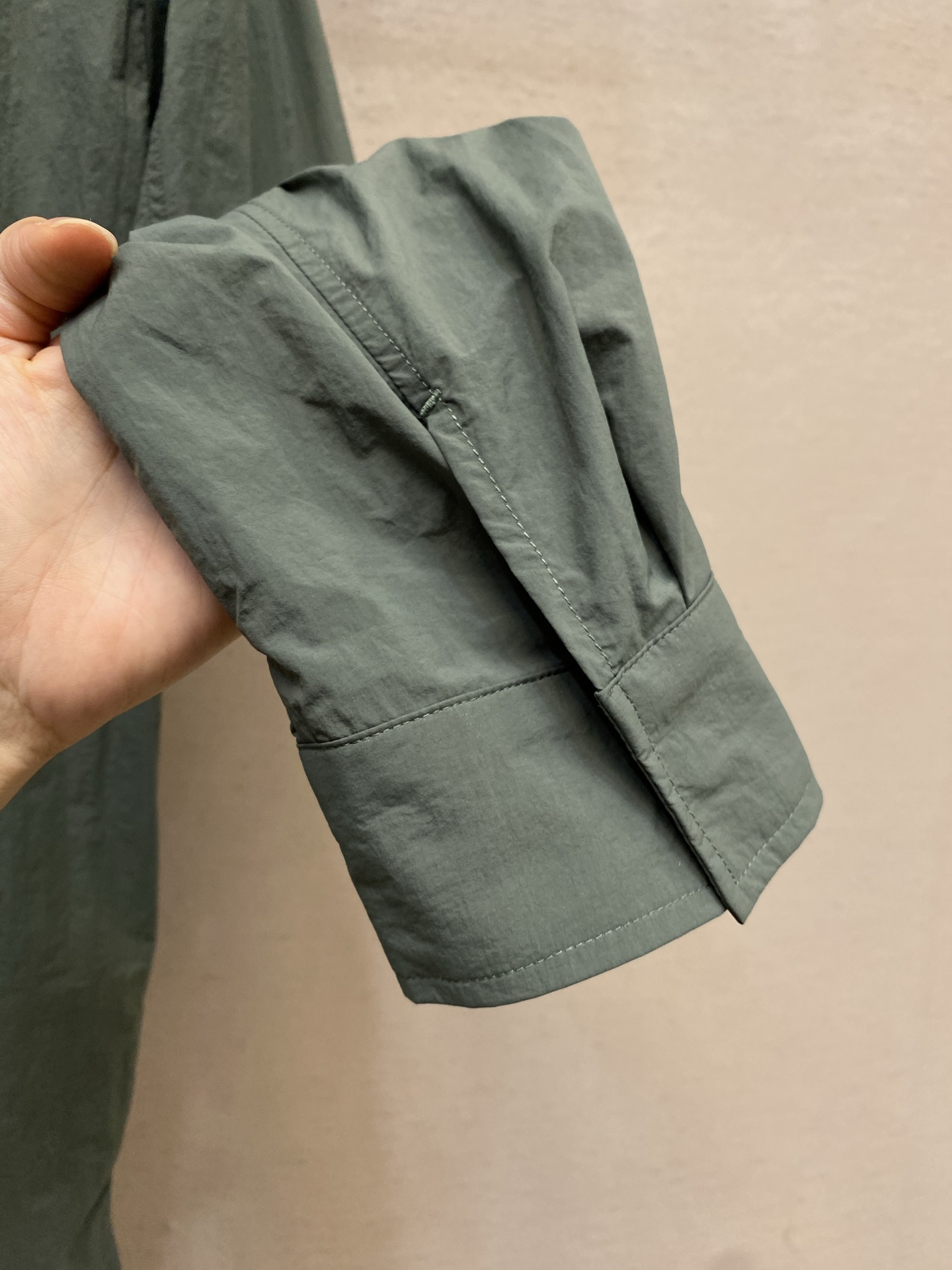 🌟🌟1V ，露营翻领长袖衬衫 正品13200购入开发100%再生锦纶科技面料160克 进口刺绣 高温预缩