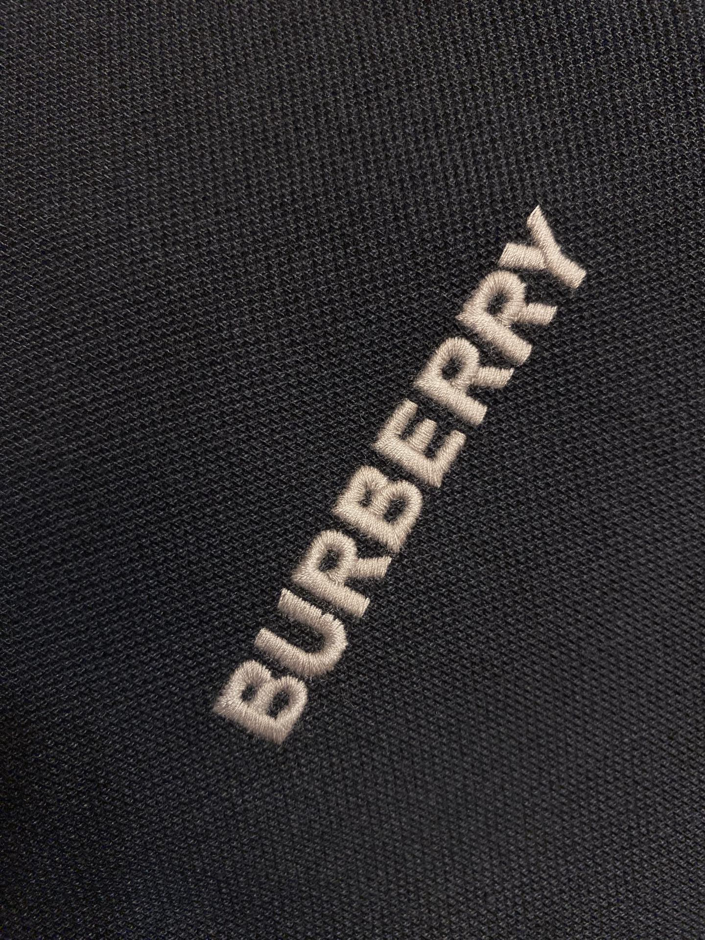 🌟🌟BBR，字母刺绣POLO衫面料选择：选用100%棉采用珠地针织工艺，通过特殊的针织线圈结构形成凹凸的