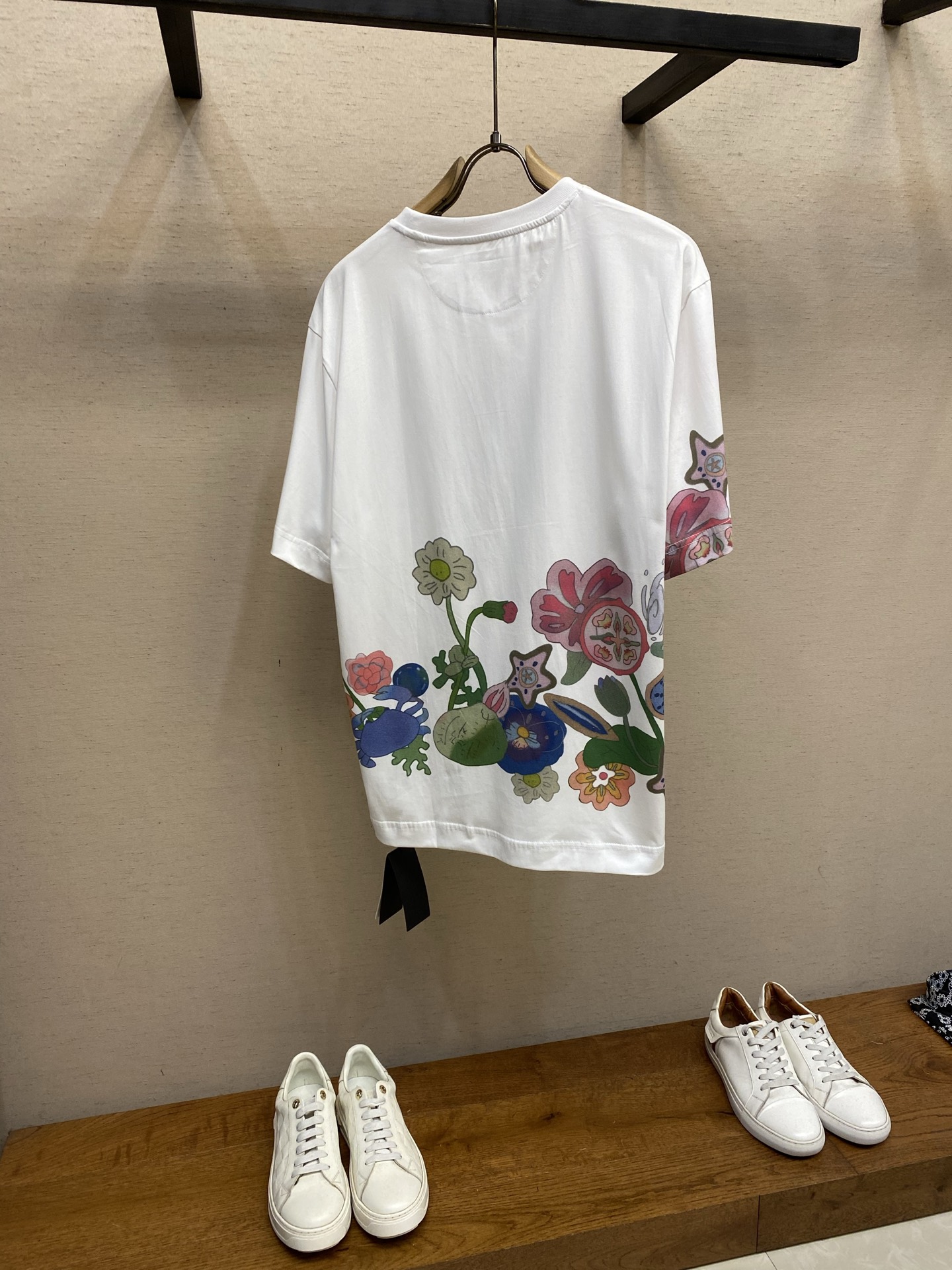 🌟🌟Fendi ，Future拼色印花平纹短袖 正品6700购入开发 60支双股赛尔棉180克 1*1配