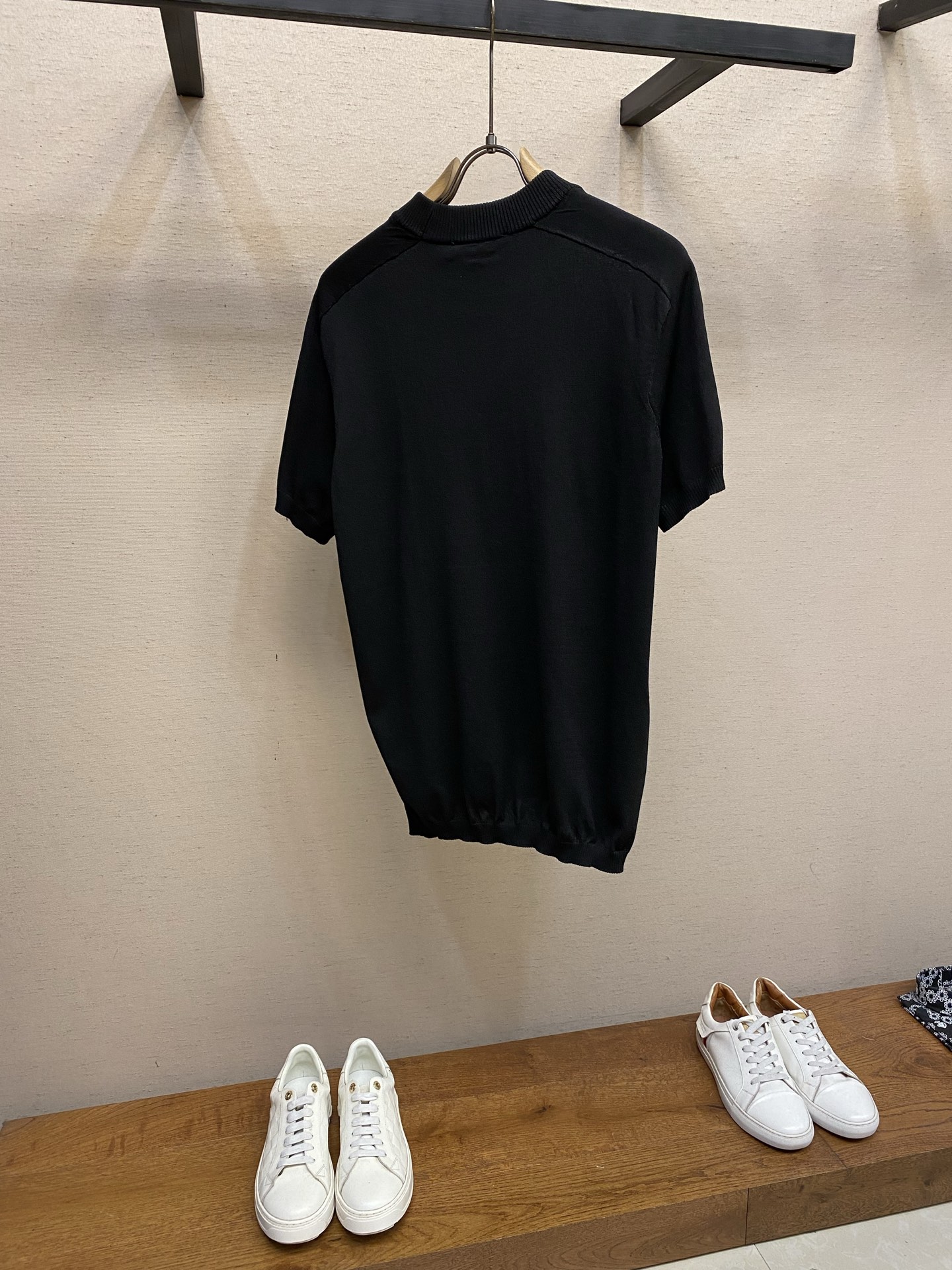 🌟🌟 Acne Studios，26SS刺绣圆领短袖毛衣针织衫 正品4700购入开发 羊毛混纺毛料 进口