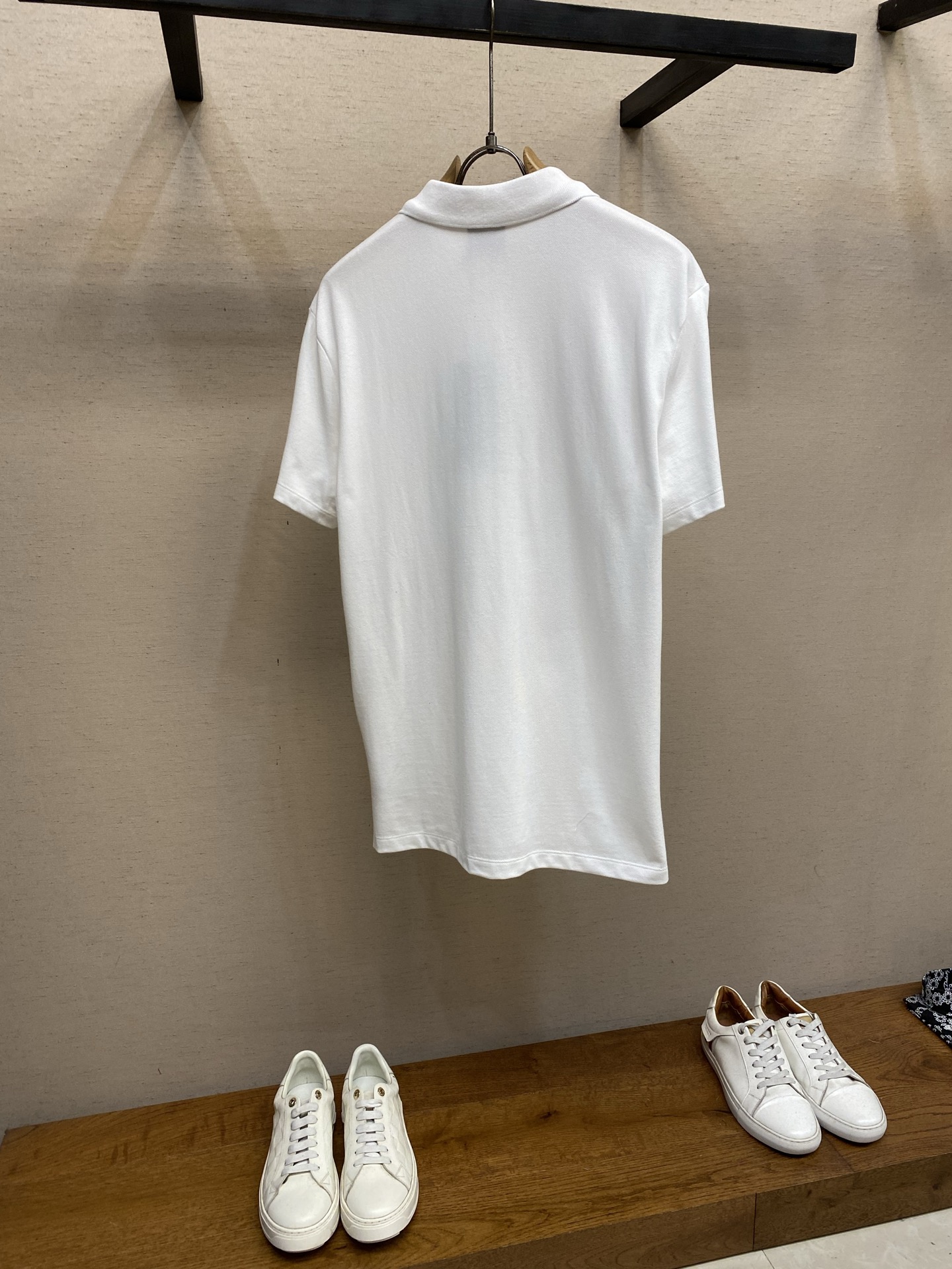 🌟🌟Dior，棉质珠地布刺绣短袖POLO衫 正品7100购入 40支精梳棉珠地布200克 扁机罗纹 进口