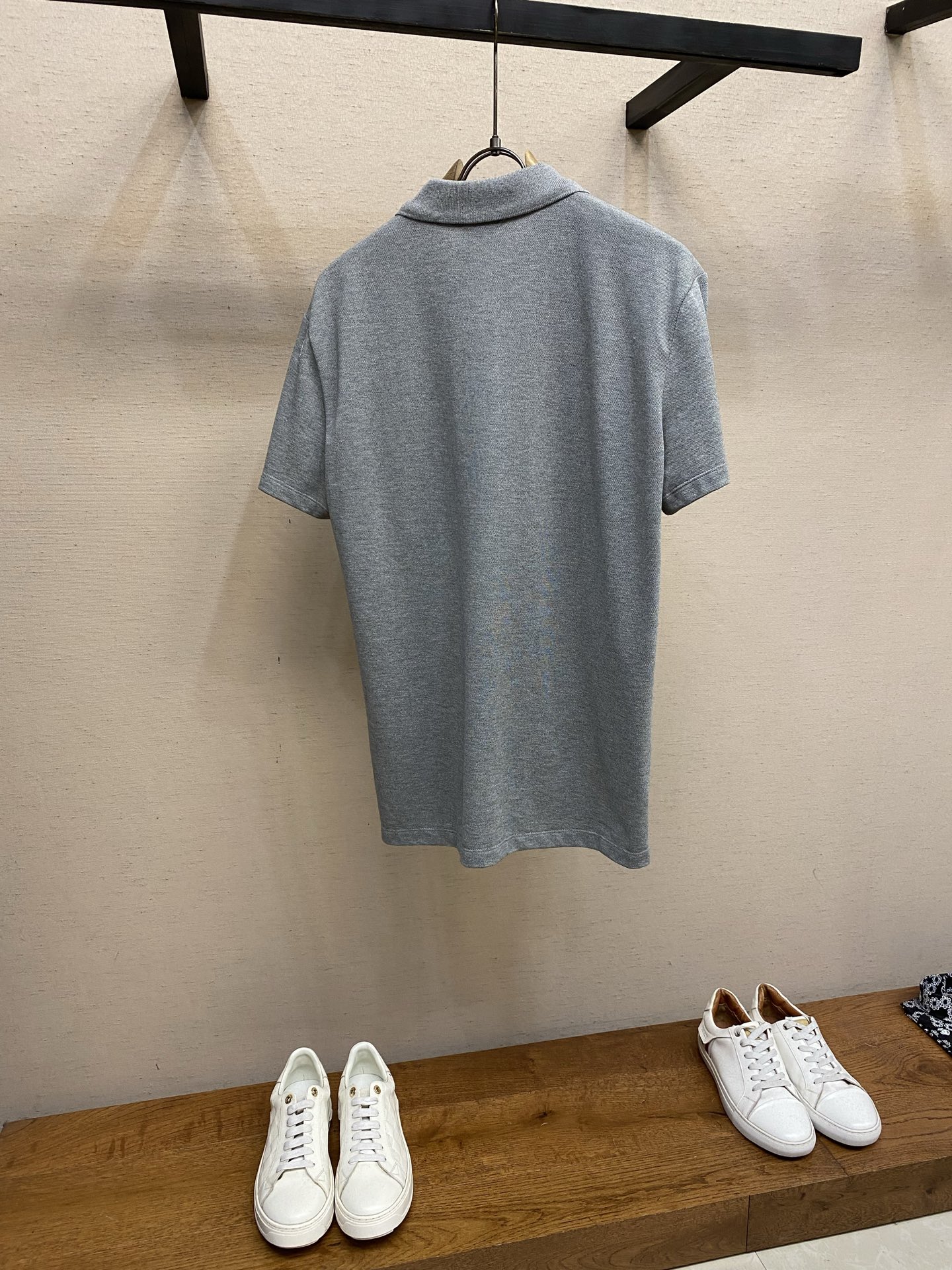 🌟🌟Dior，棉质珠地布刺绣短袖POLO衫 正品7100购入 40支精梳棉珠地布200克 扁机罗纹 进口