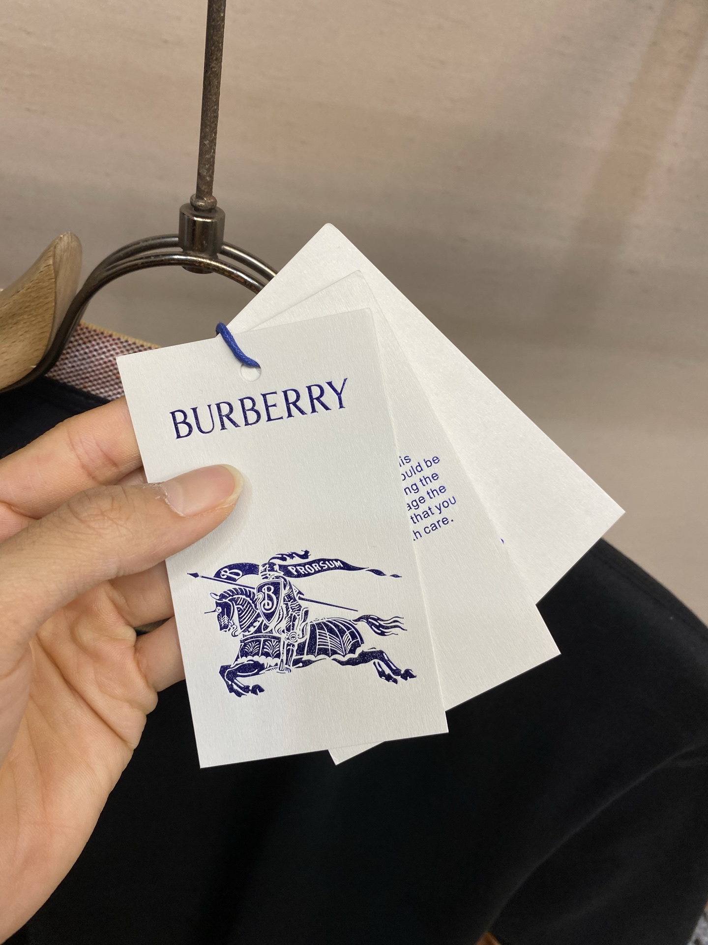 🌟🌟BBR，圆领格纹装饰棉质T恤衫 正品4050购入 32支双股平纹匹马棉220克 扁机罗纹 罗纹提花 