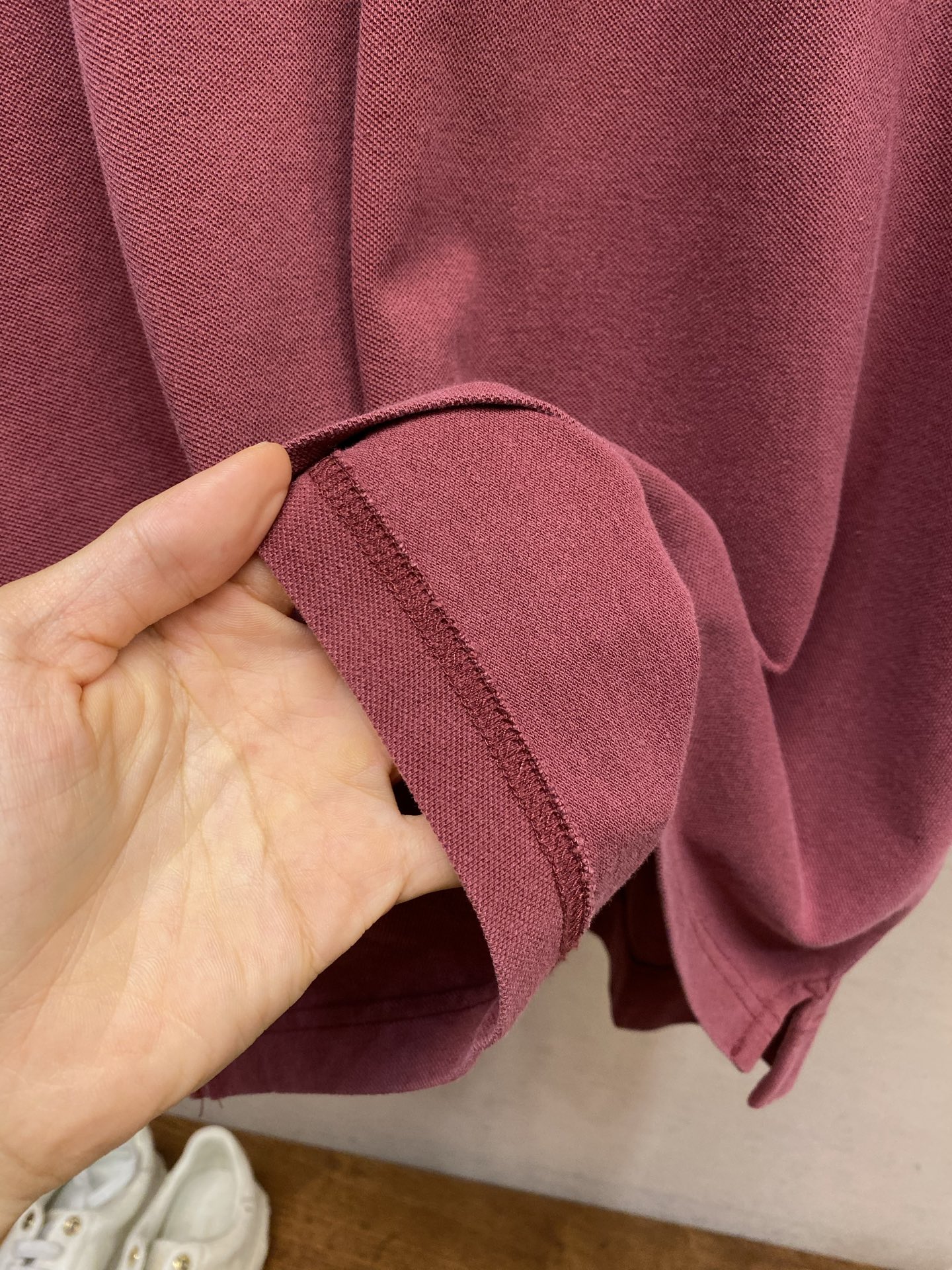 🌟🌟，Acne Studios夏装新款宽松OS版型珠地面料刺绣Polo衫 尺码：S-XL