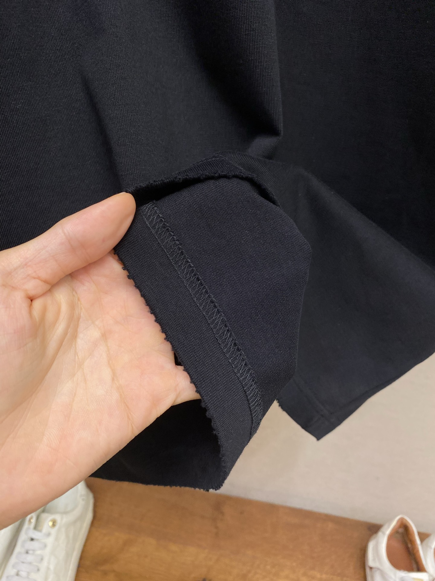 🌟🌟，Chrome Hearts克罗心新款 重磅高克重纯棉面料 重工十字架logo刺绣 宽松圆领短袖 男