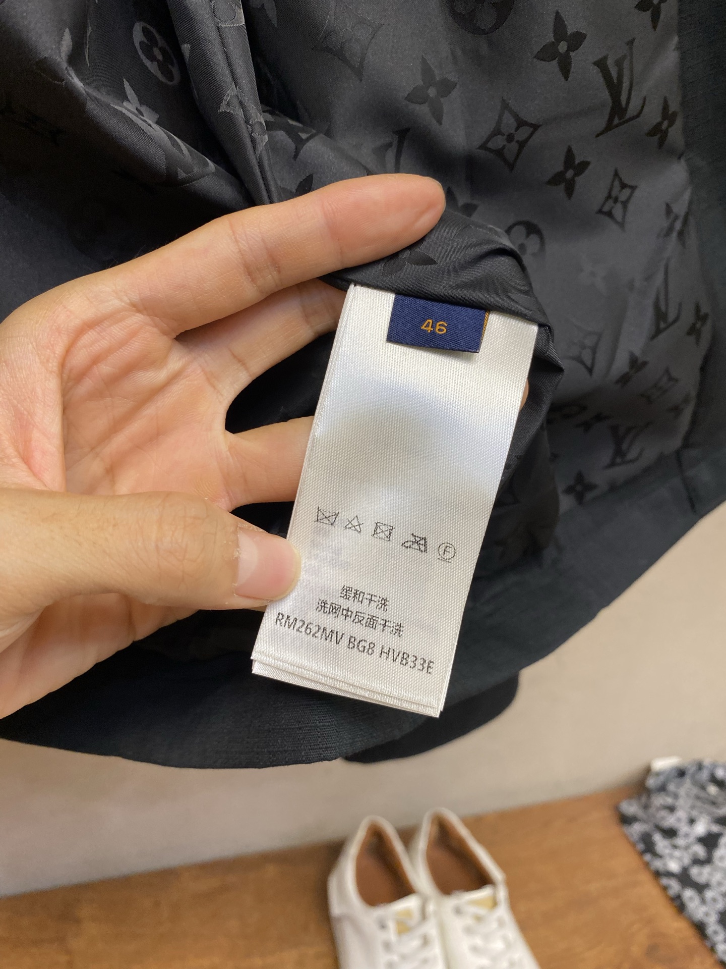 🌟🌟1V，驴家 高版本！26ss新款春季系列 棉质衬衫领拉链贴袋徽标长袖工装夹克外套尺码：S-XL