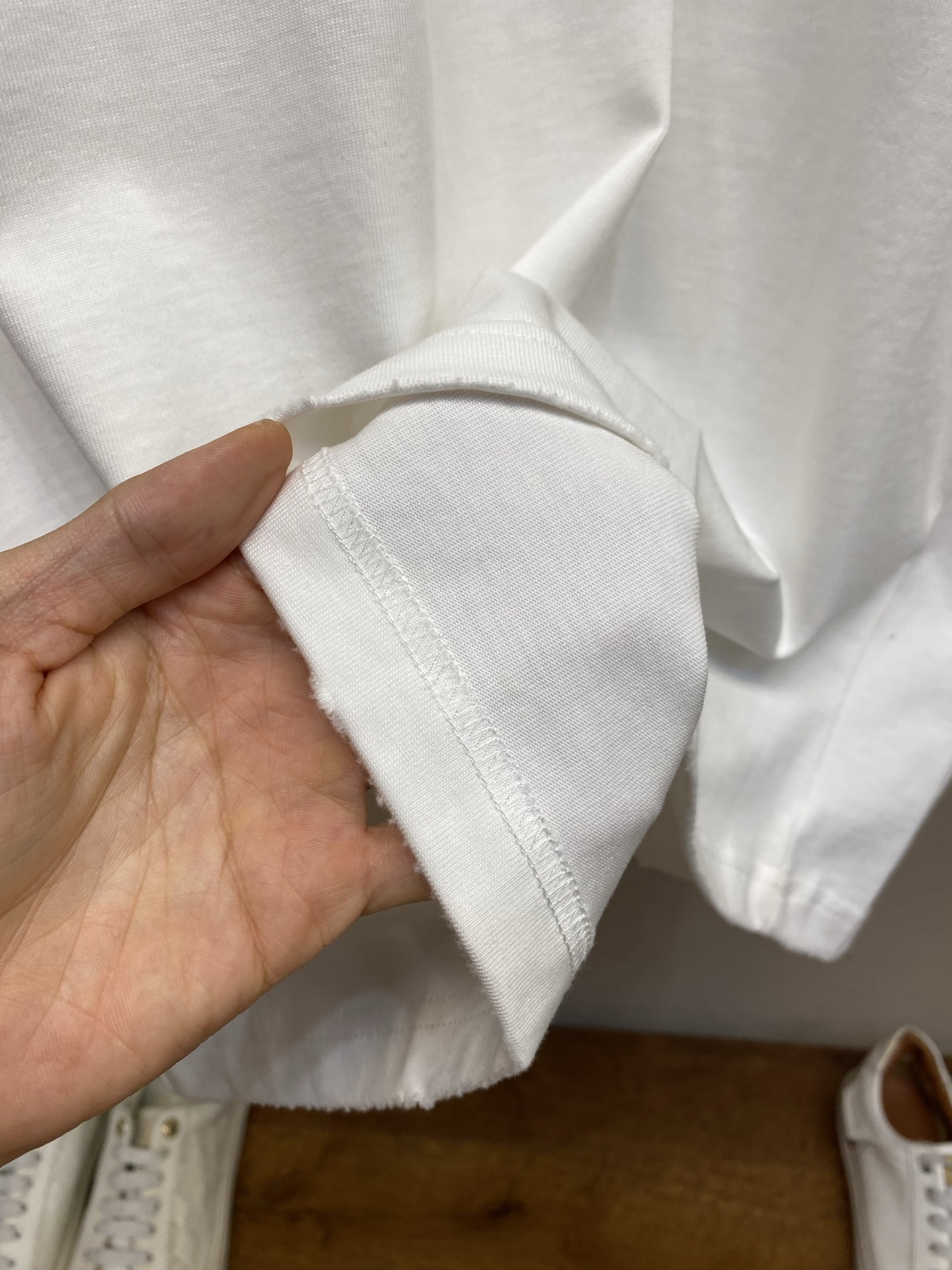 🌟🌟，Balenciaga 巴黎世家新款高克重纯棉圆领短袖 重工刺绣 宽松版型 男女同款尺码：XS-LS