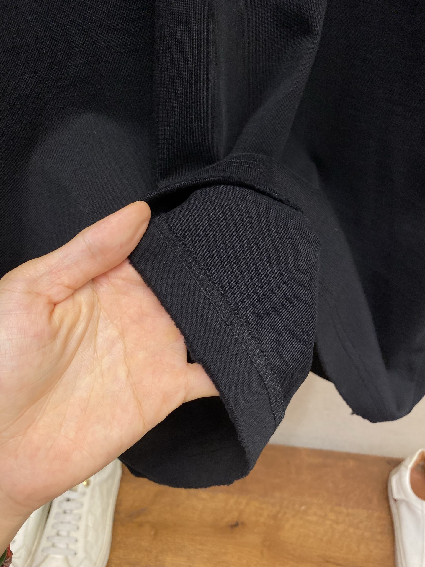 🌟🌟，Balenciaga 巴黎世家新款高克重纯棉圆领短袖 重工刺绣 宽松版型 男女同款尺码：XS-LS