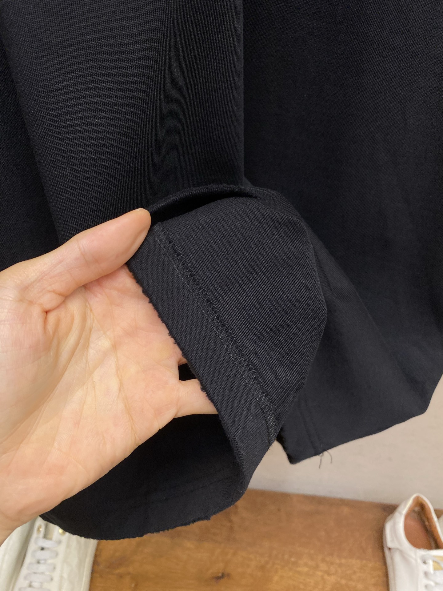 🌟🌟，Chrome Hearts克罗心新款 重磅高克重纯棉面料 贴布十字架logo刺绣 宽松圆领短袖 男