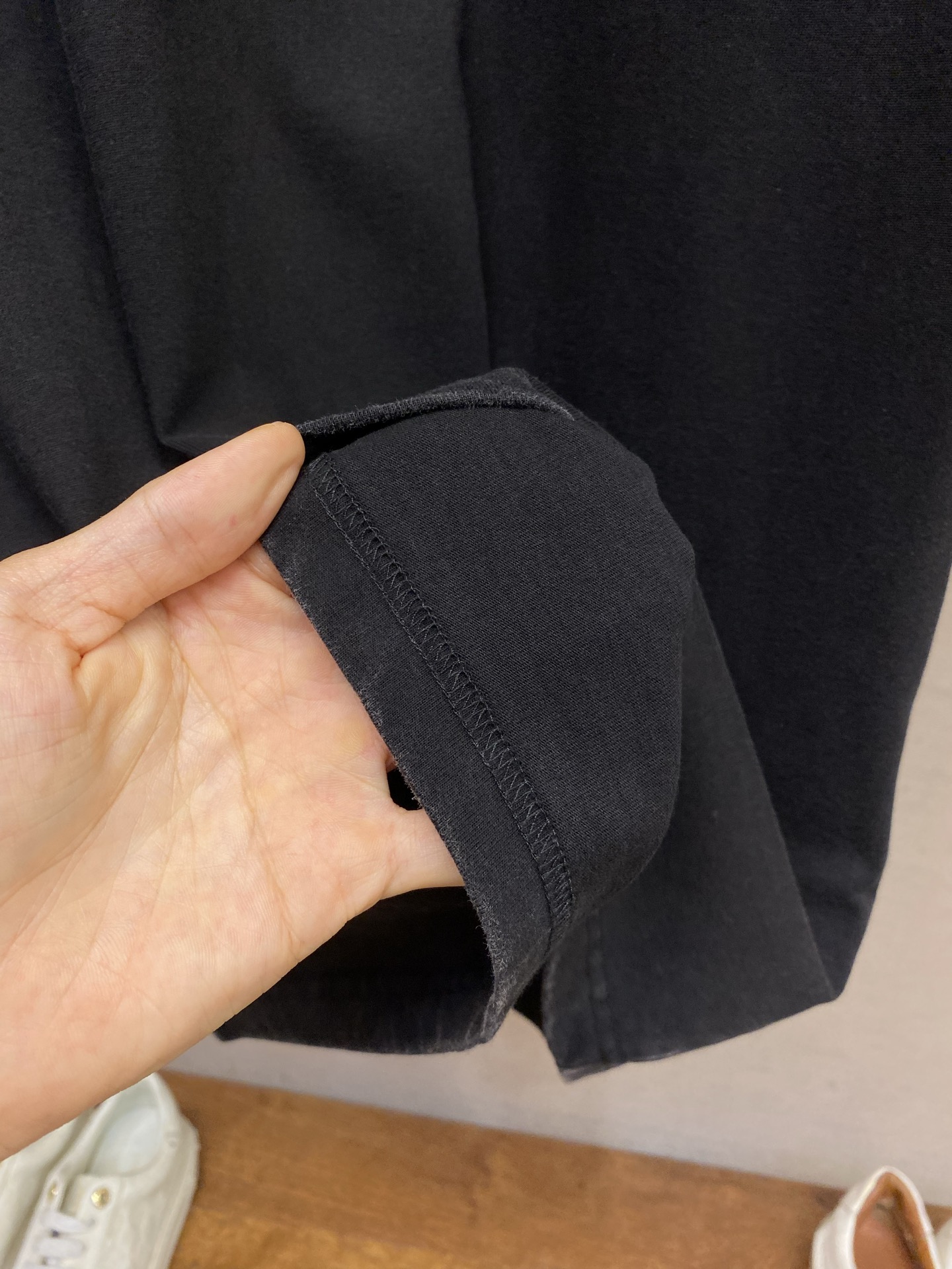 🌟🌟，Balenciaga 巴黎世家新款LOGO印花OS宽松版型圆领纯棉短袖尺码：XS-LXS：衣长73