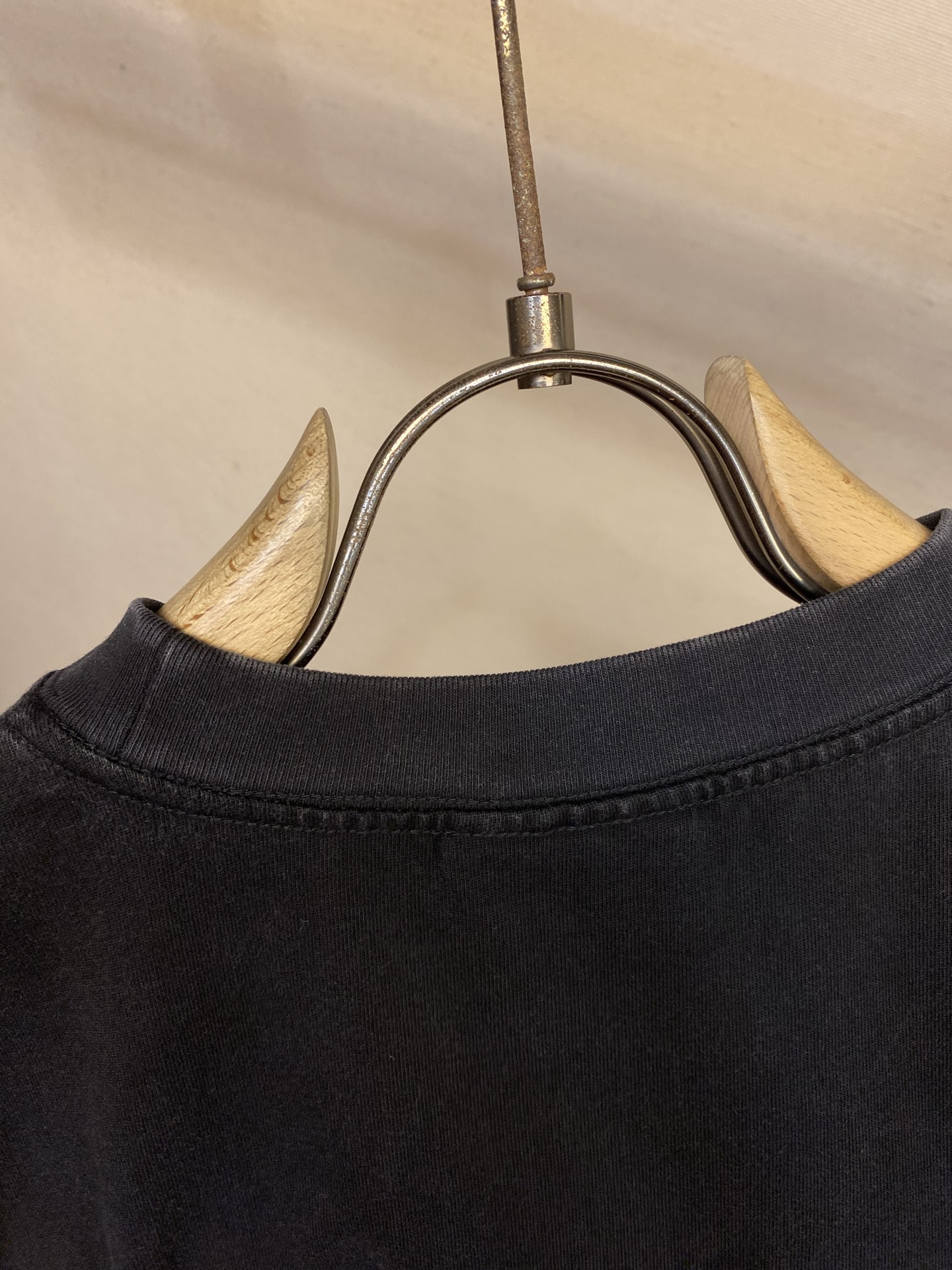 🌟🌟，Balenciaga 巴黎世家新款LOGO印花OS宽松版型圆领纯棉短袖尺码：XS-LXS：衣长73