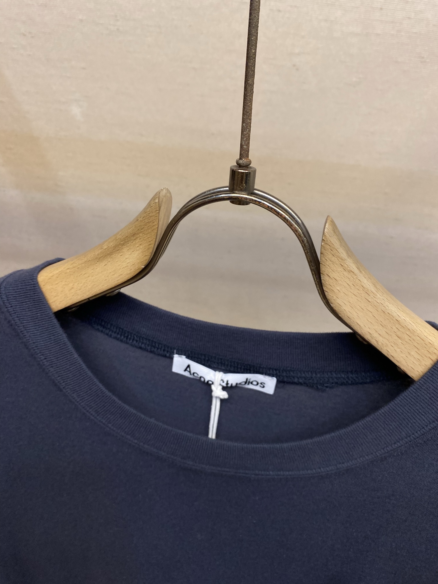 🌟🌟，Acne studios新款圆领纯棉宽松蝴蝶结🎀印花短袖 男女同款尺码：S-XLS：衣长72 胸围