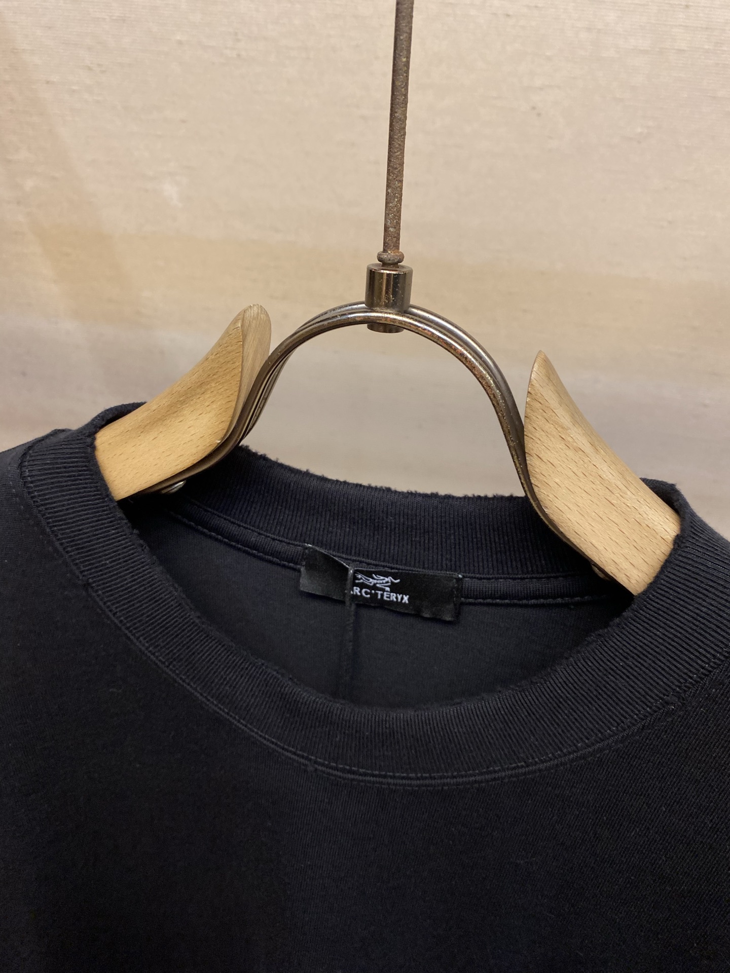 🌟🌟Arctery，始祖鸟新款 重磅高克重纯棉面料 logo厚胶印花宽松圆领短袖 男女同款尺码：XS-L