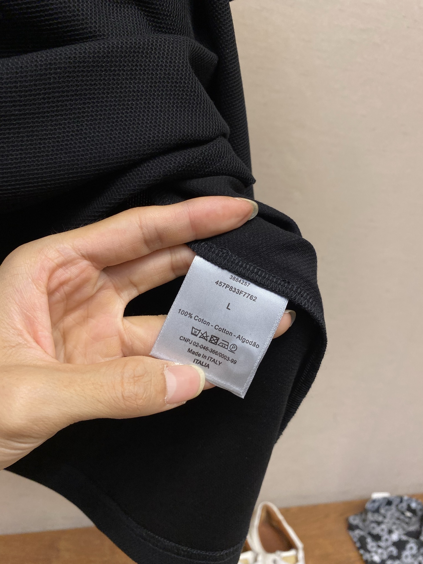 🌟🌟Dior，新款Polo衫 三标齐全 原版面料 原版订制辅料 官方同款  采用210克纯棉珠地面料，定制 同缸染面料 