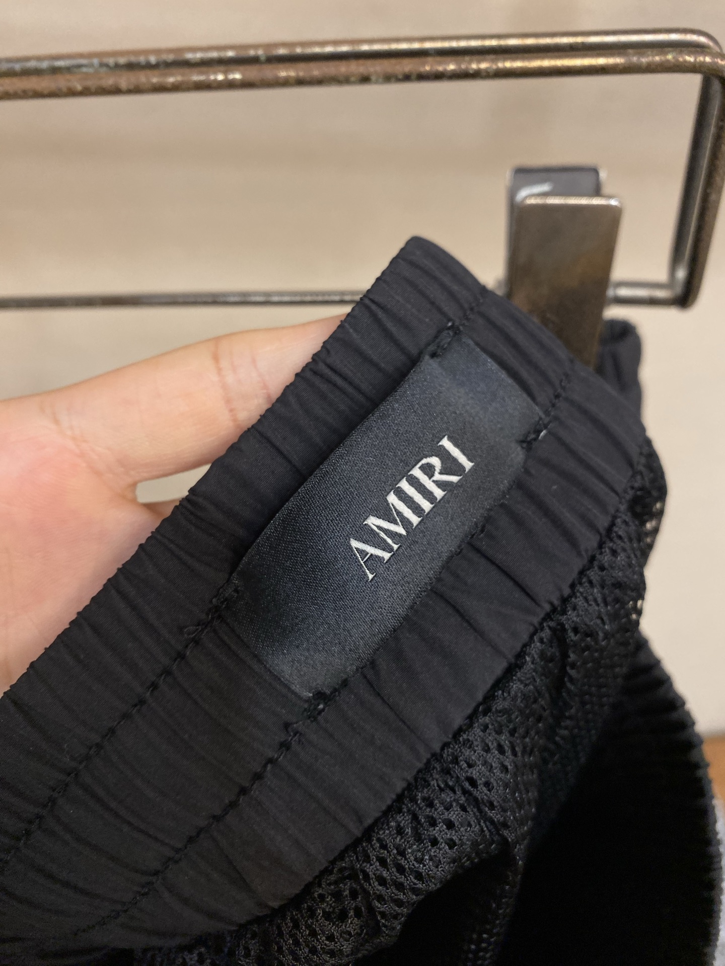 🌟🌟AMIRI，26SS 星星抽绳运动长裤 面料采用💯聚酯纤维运动面料 内里网布透气 星星Am贴布log