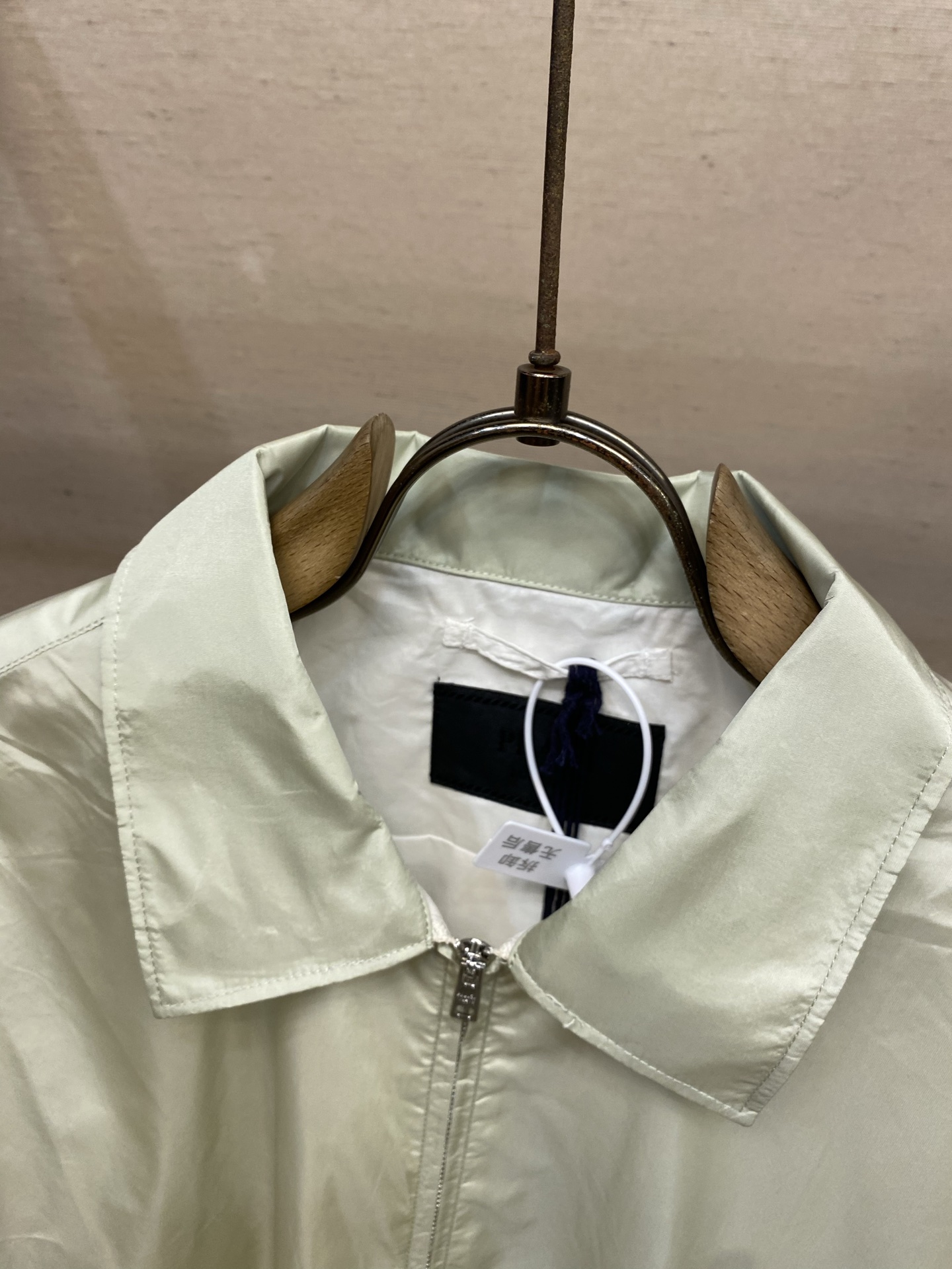 🌟🌟 Prada，三角标双层短袖尼龙衬衣尺码：S-XL