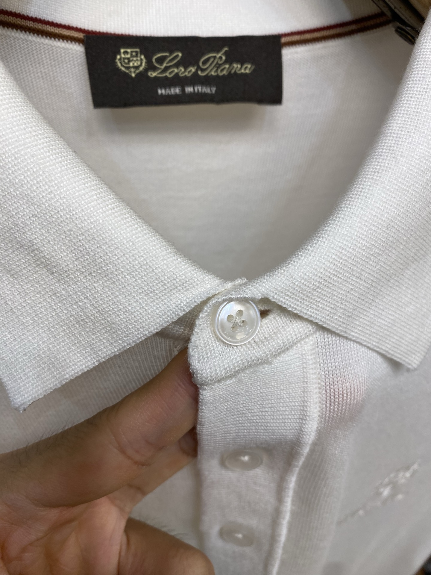 🌟🌟Loro Piana，翻领Polo针织短袖T恤，采用高品质针织面料，柔软亲肤又透气，夏天穿超舒服 简