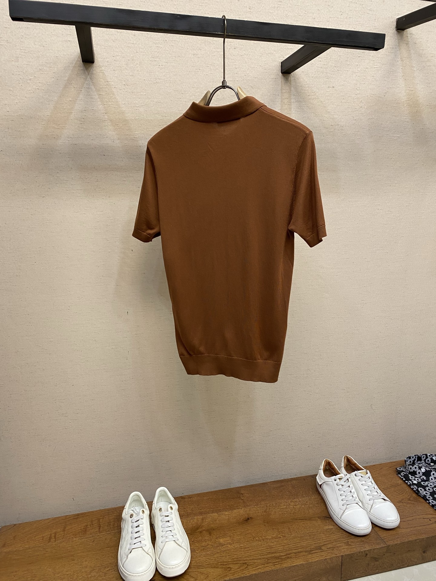 🌟🌟Loro Piana，翻领Polo针织短袖T恤，采用高品质针织面料，柔软亲肤又透气，夏天穿超舒服 简