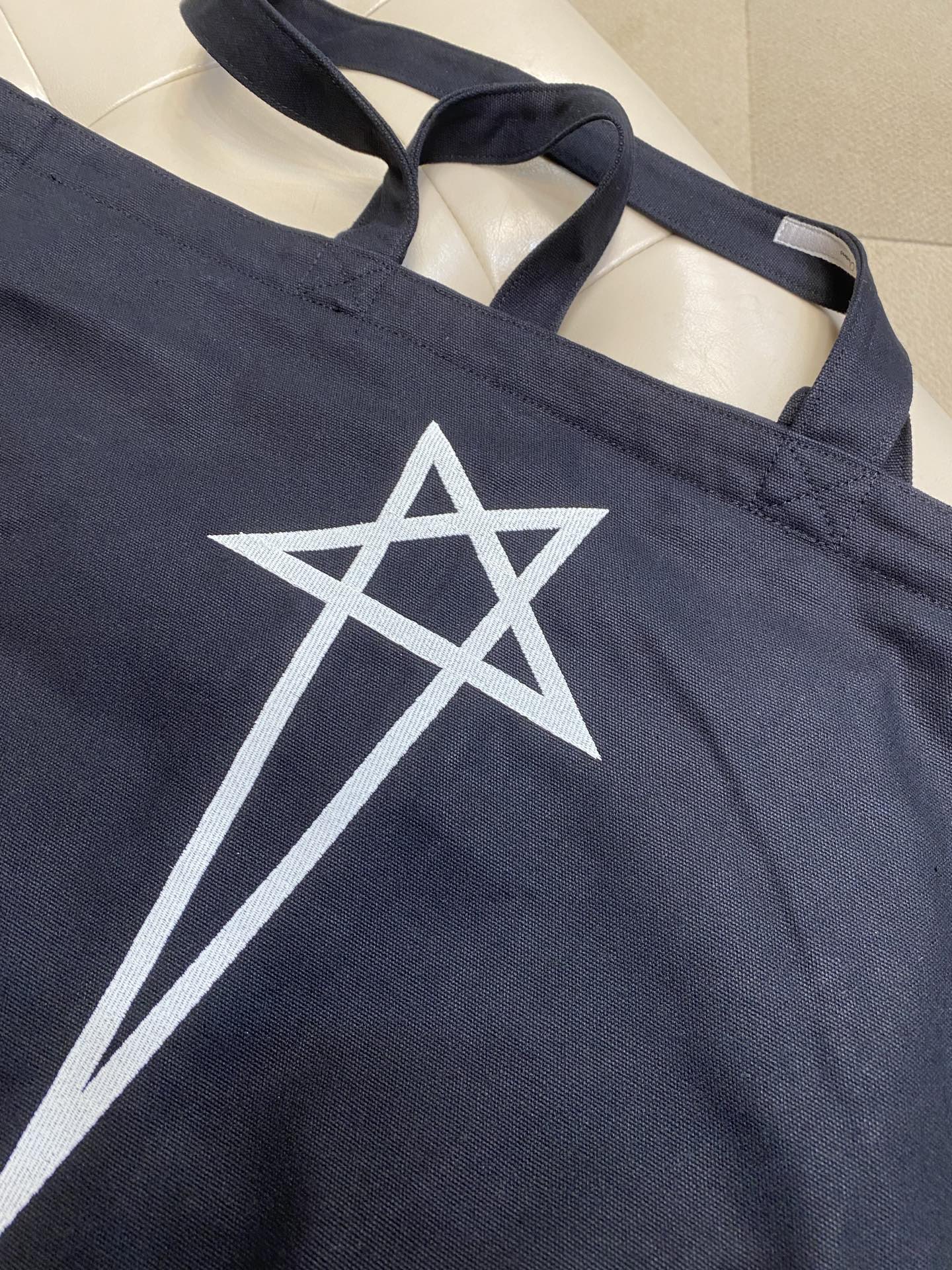 🌟🌟，Rick owens  RO高质量帆布托特包旅行包   时尚百搭有质感