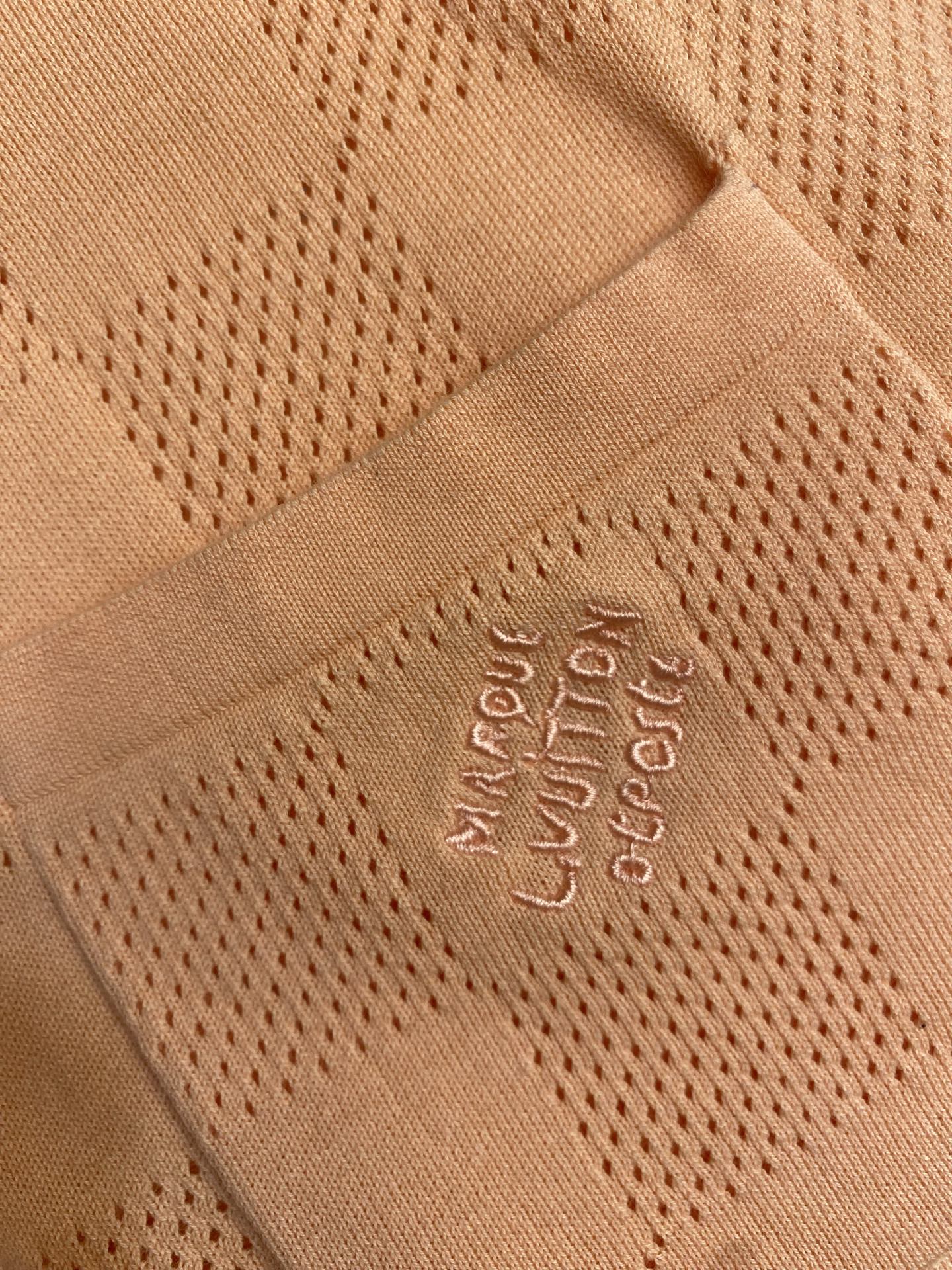 🌟🌟 1V，路易 26SS棋盘格提花刺绣logo后背皮牌针织开衫尺码：S-XL