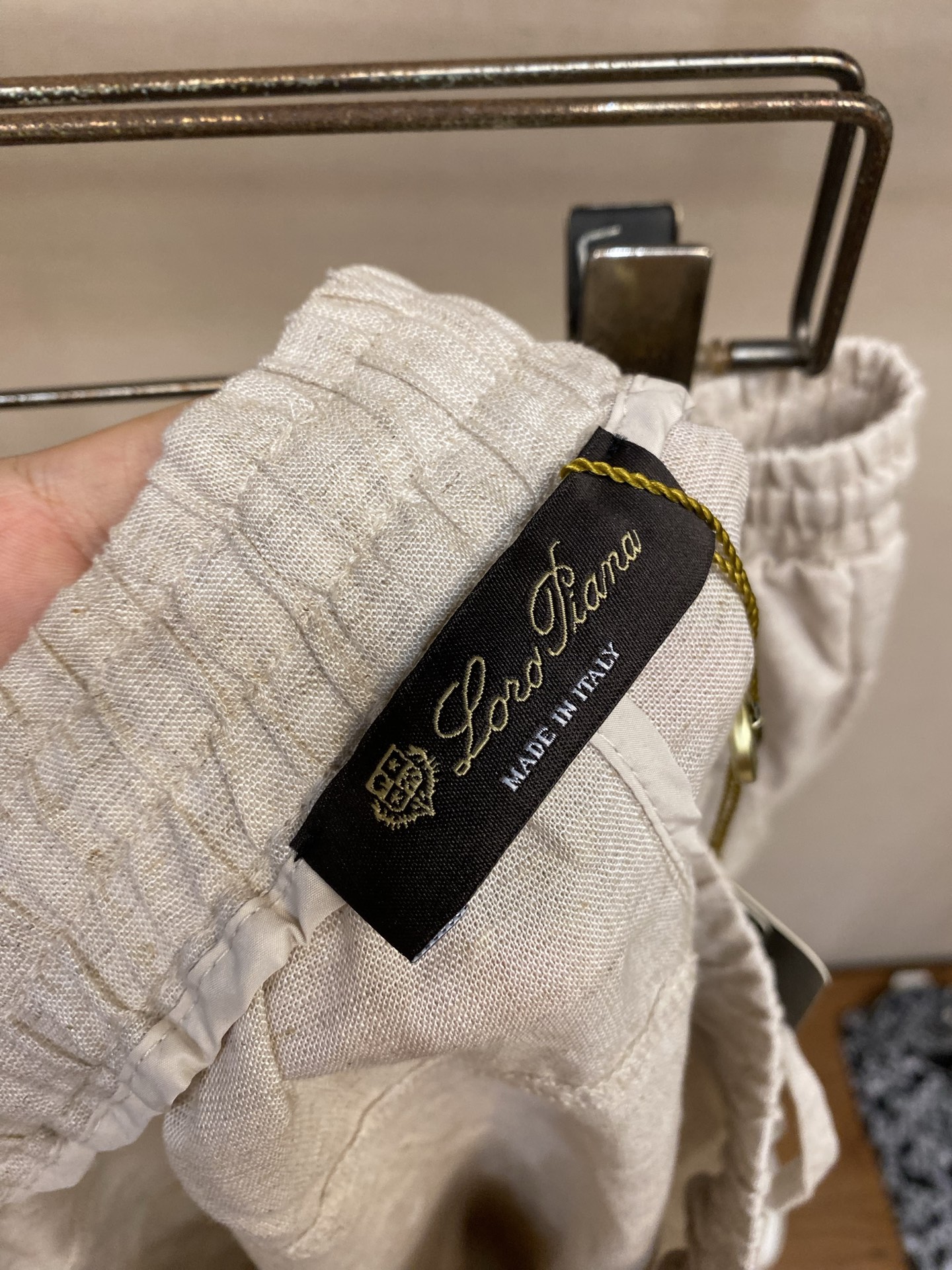 🌟🌟Loro Piana，亚麻休闲裤👍 最新款上身版型无敌正！绝对可以闭眼收的一款此款裤子非常百搭，弹力