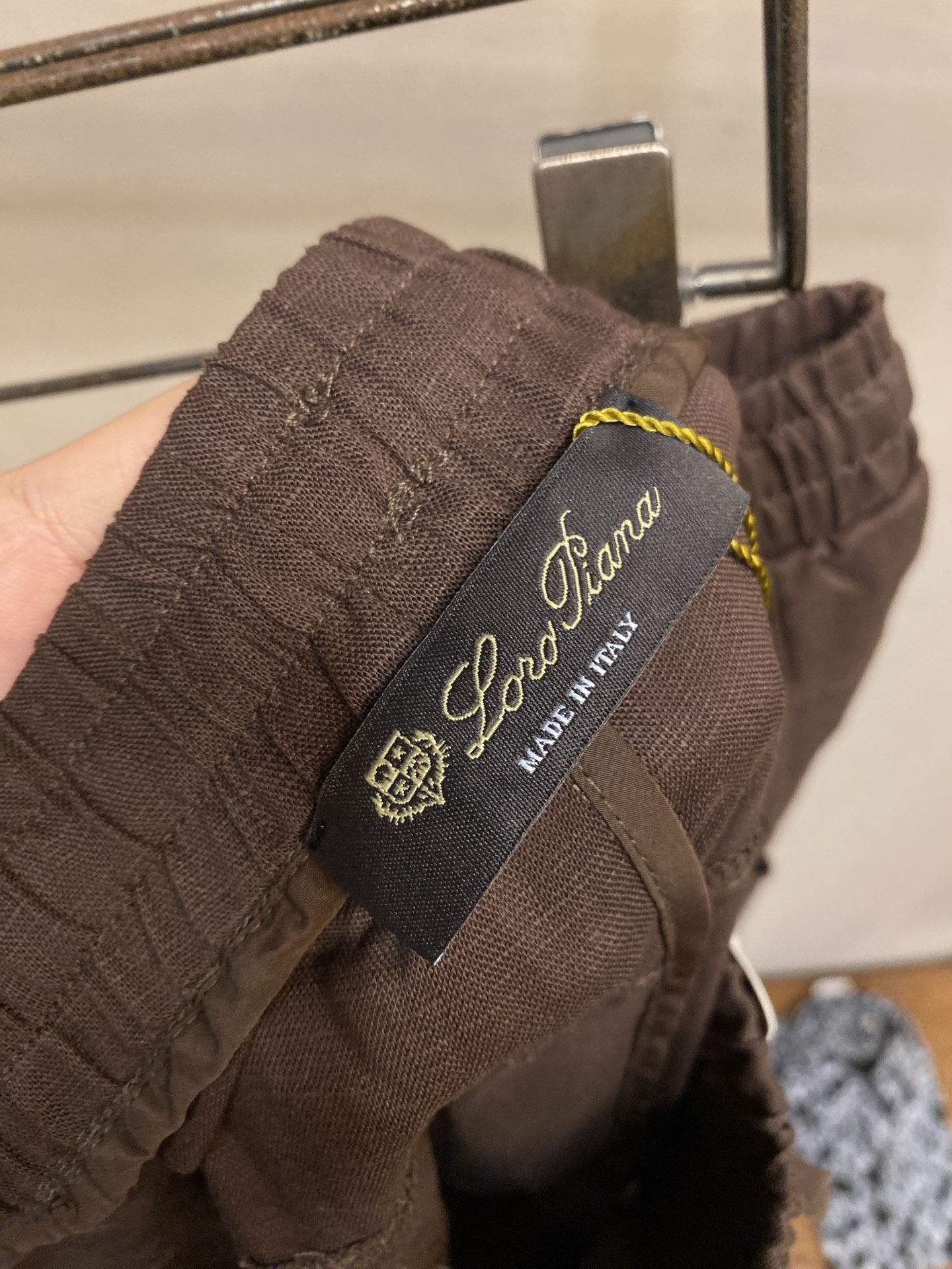 🌟🌟Loro Piana，亚麻休闲裤👍 最新款上身版型无敌正！绝对可以闭眼收的一款此款裤子非常百搭，弹力