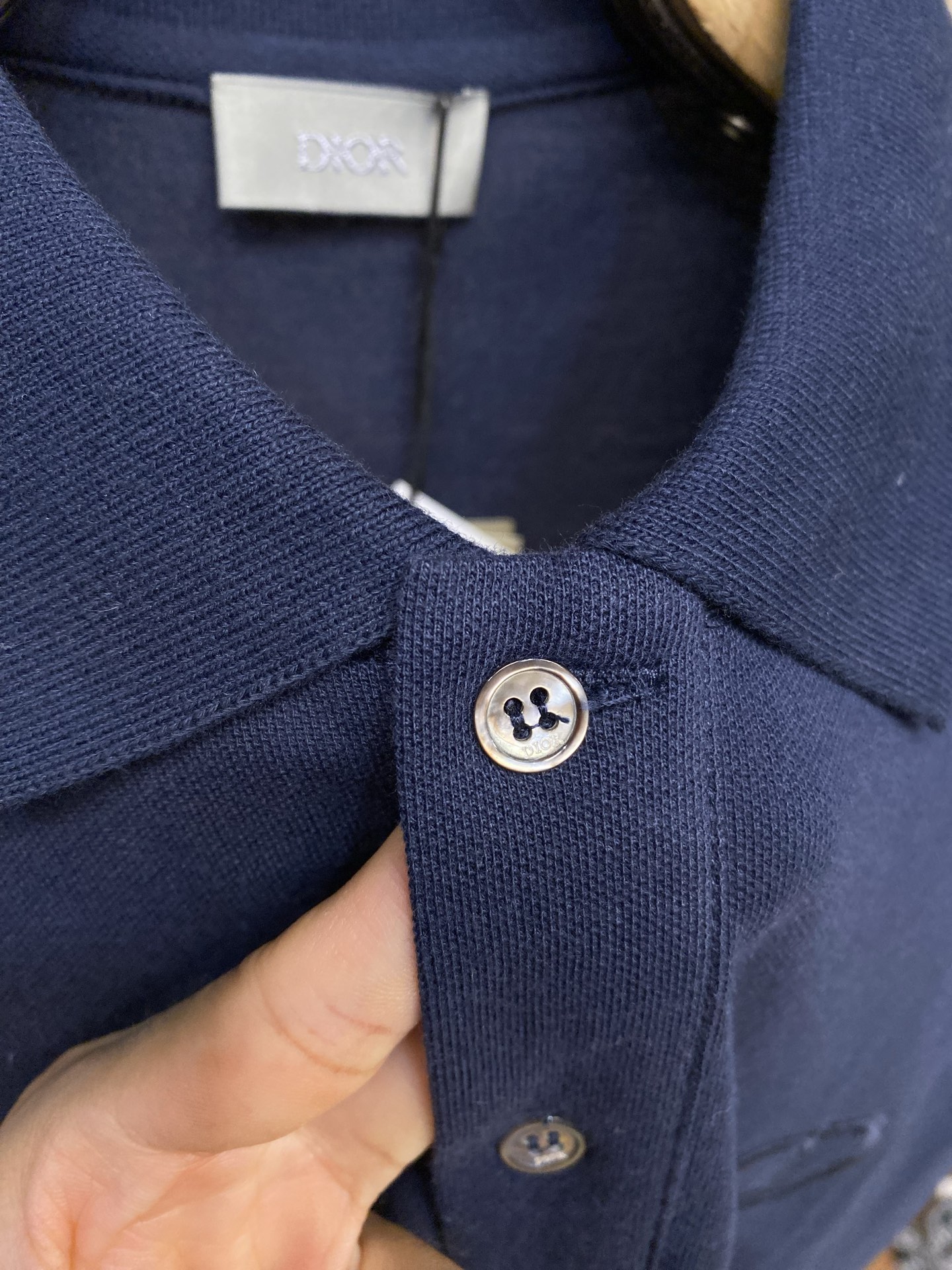 🌟🌟Dior，夏季新款 logo男士翻领Polo衫！经典商务男款，高端男装的天花板级别的商务男款！简约时