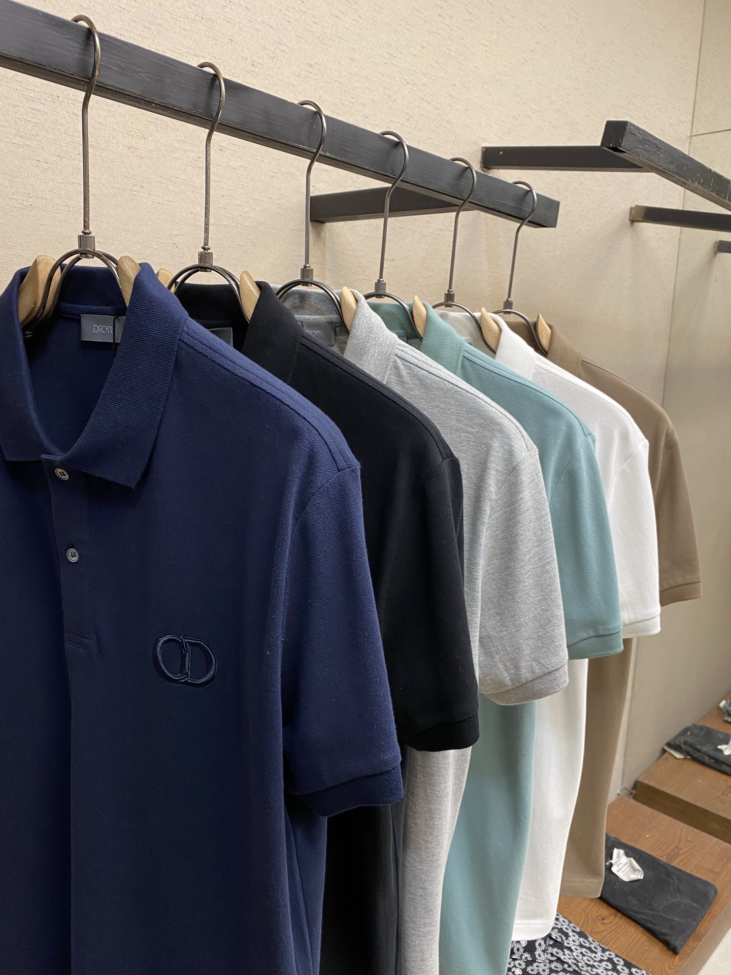 🌟🌟Dior，夏季新款 logo男士翻领Polo衫！经典商务男款，高端男装的天花板级别的商务男款！简约时