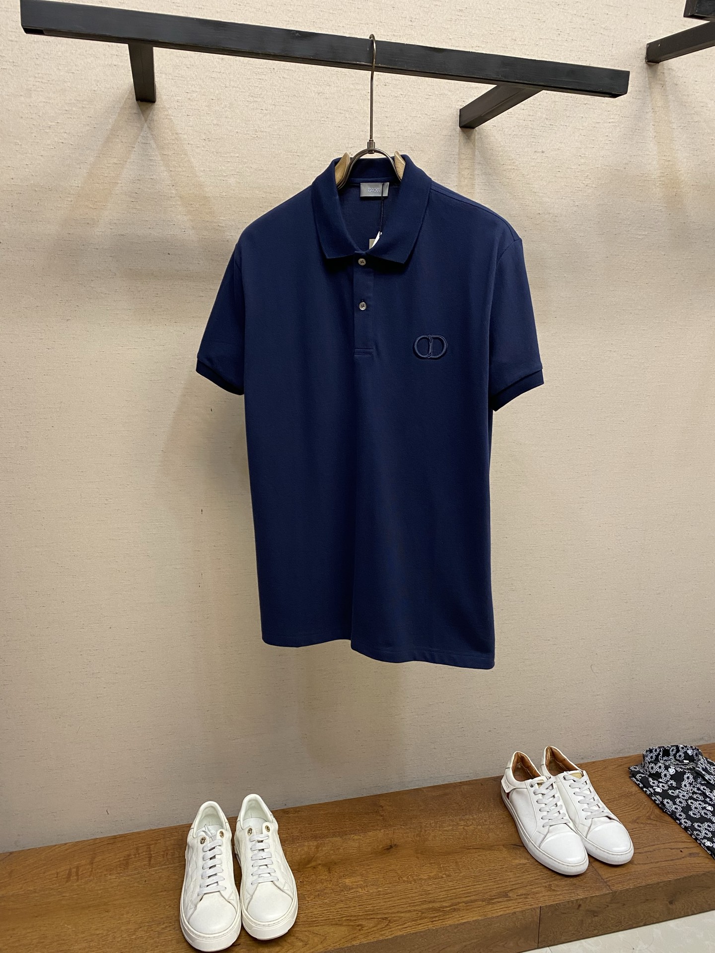 🌟🌟Dior，夏季新款 logo男士翻领Polo衫！经典商务男款，高端男装的天花板级别的商务男款！简约时