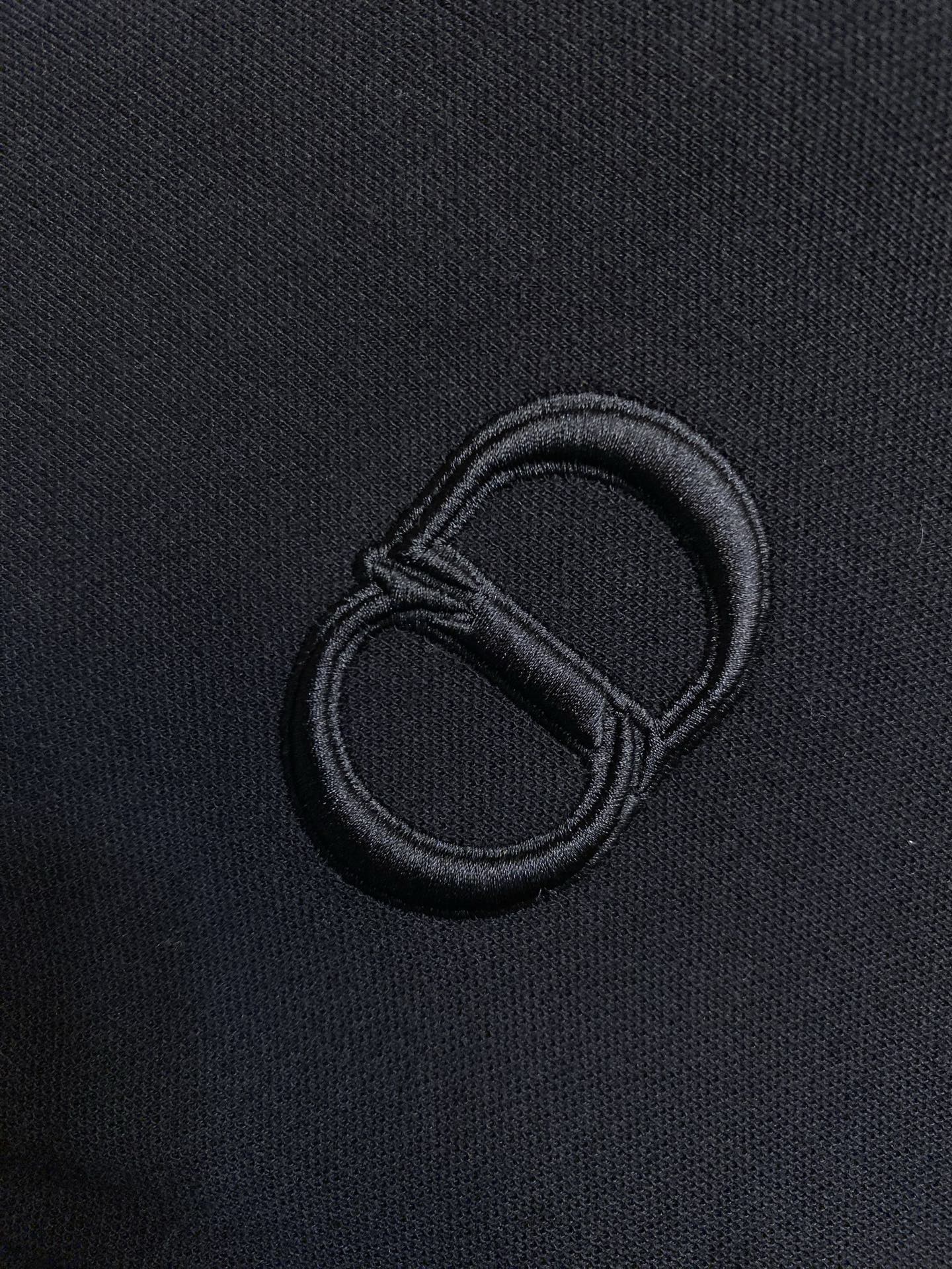 🌟🌟Dior，夏季新款 logo男士翻领Polo衫！经典商务男款，高端男装的天花板级别的商务男款！简约时