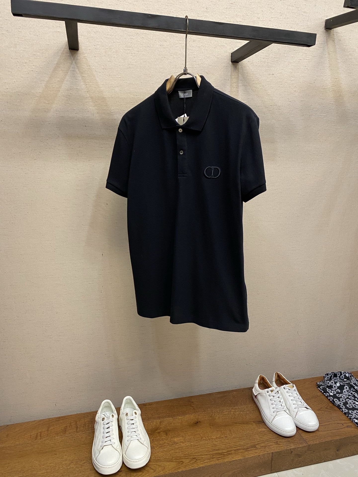 🌟🌟Dior，夏季新款 logo男士翻领Polo衫！经典商务男款，高端男装的天花板级别的商务男款！简约时