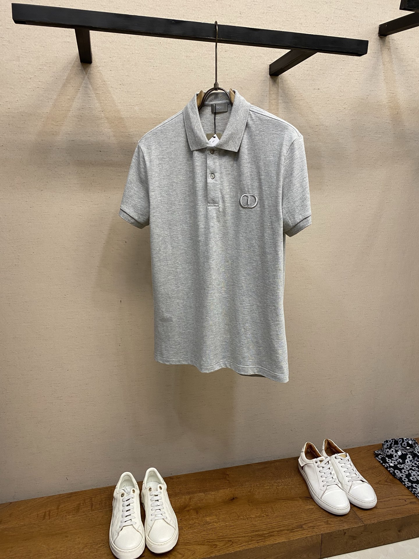 🌟🌟Dior，夏季新款 logo男士翻领Polo衫！经典商务男款，高端男装的天花板级别的商务男款！简约时